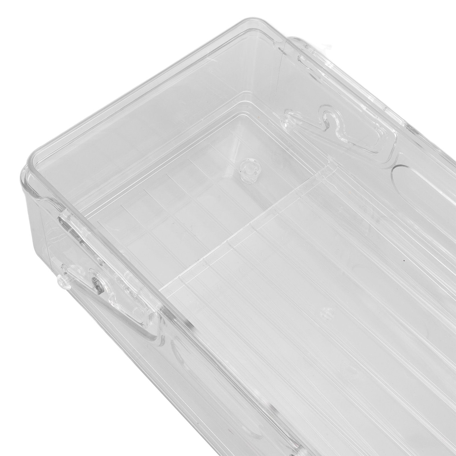 Automatic Rolling Beverage Soda Can Storage Organizer Double Layers Plastic view 15