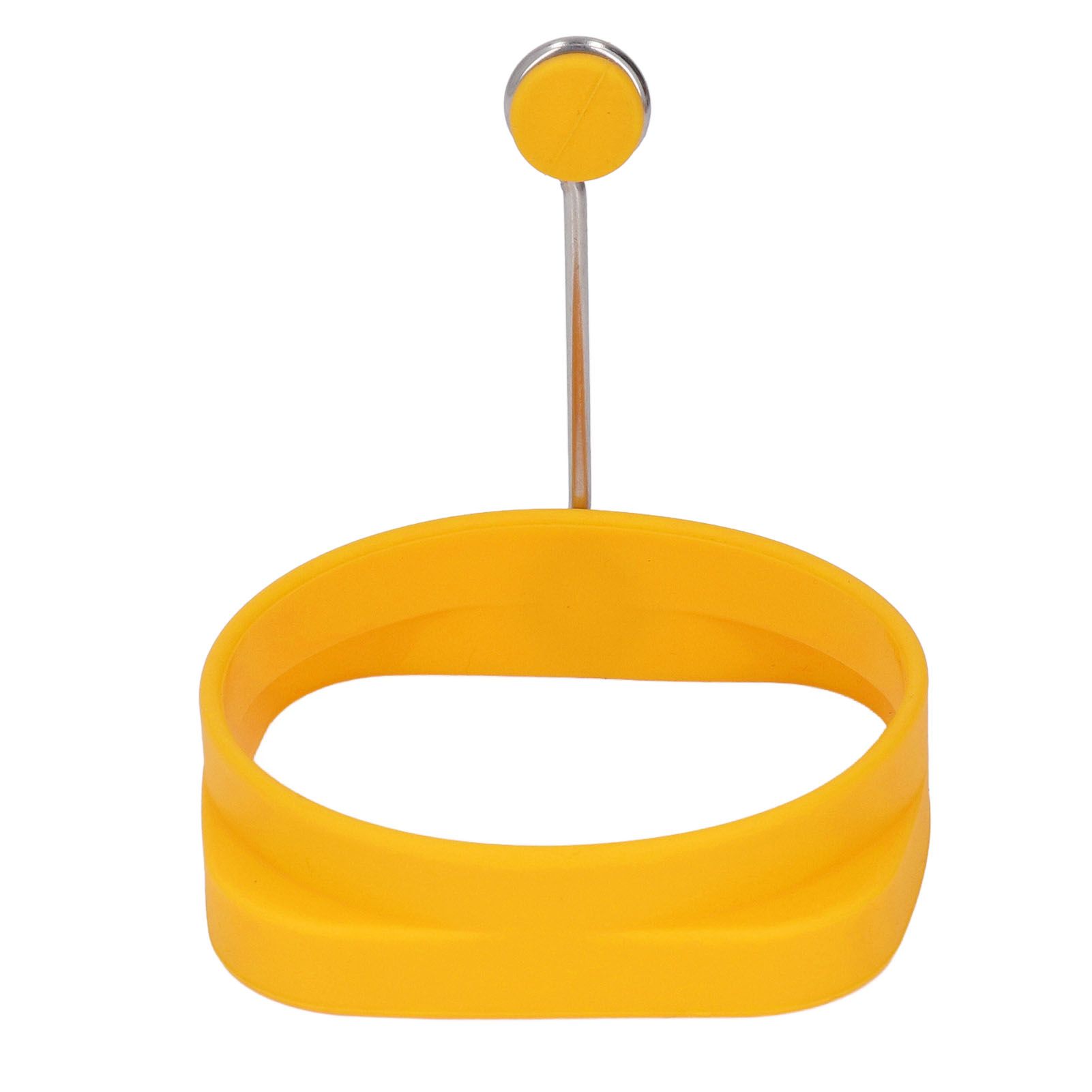 5 PCS Handle Egg Frying Rings Silicone Double Sided Egg Rings Quadrate Round view 13