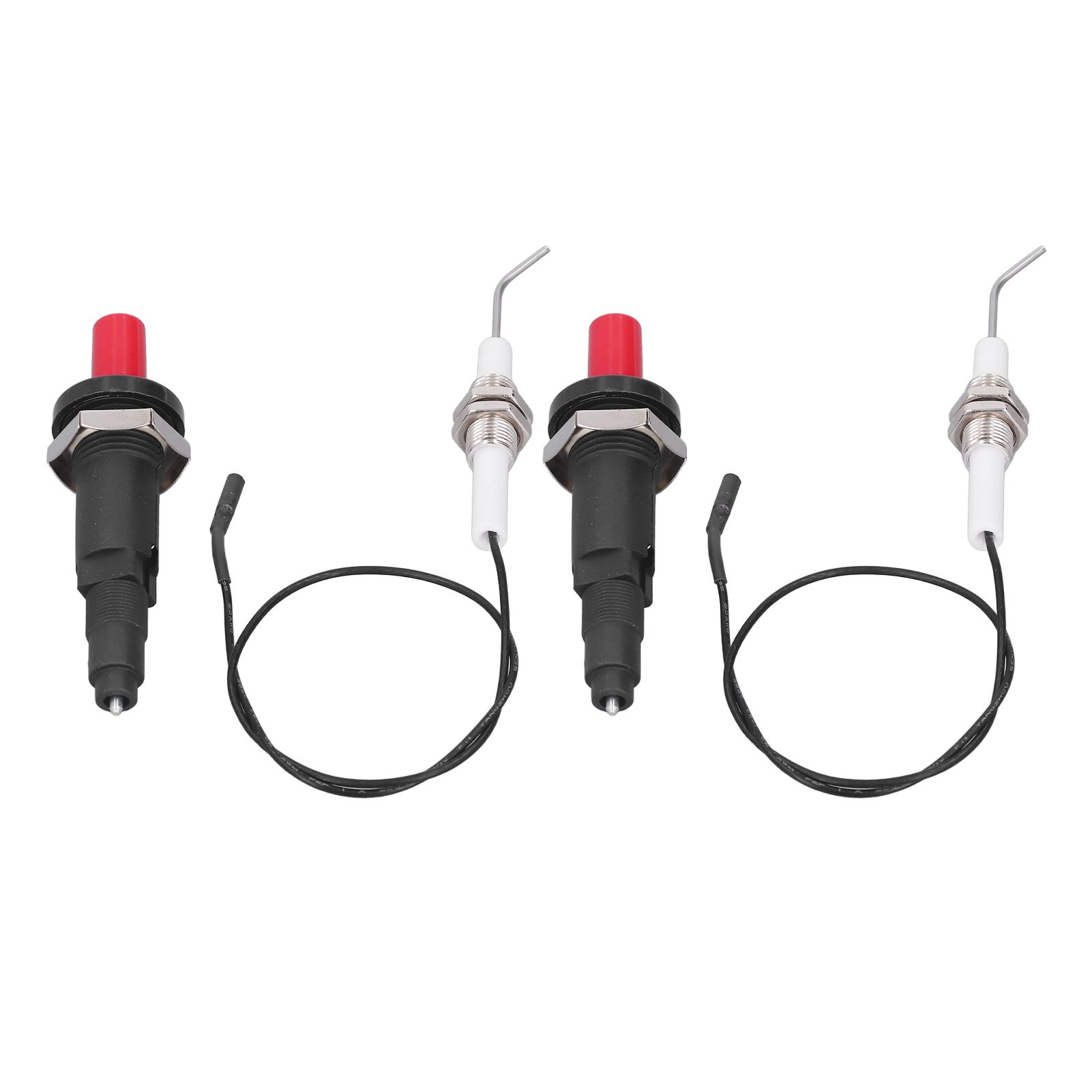 2 Sets Grill Stove Igniter Set Plastic Push Type Universal Threaded Grill view 2