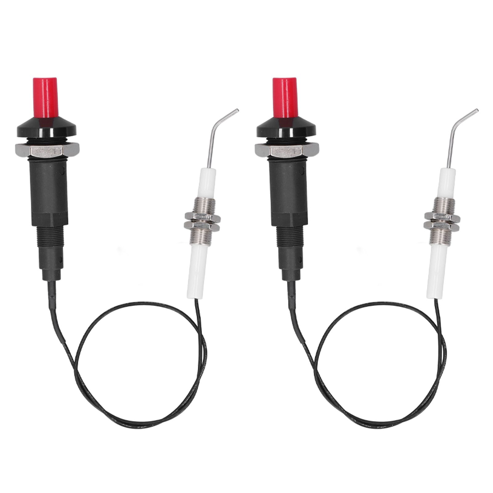 2 Sets Grill Stove Igniter Set Plastic Push Type Universal Threaded Grill view 3