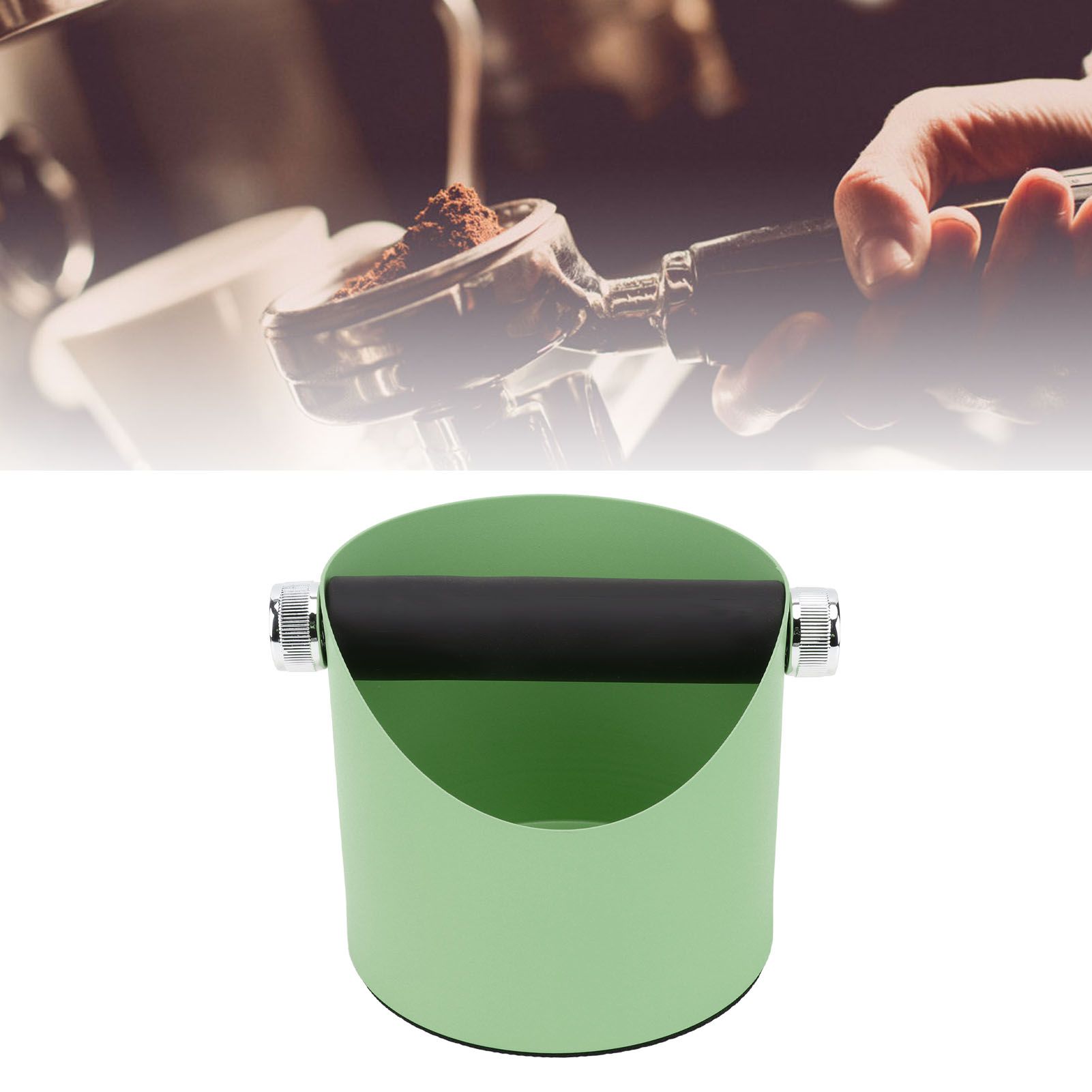 Coffee Knocking Slag Bucket Home Small Anti Slip Coffee Machine Grounds Box view 11