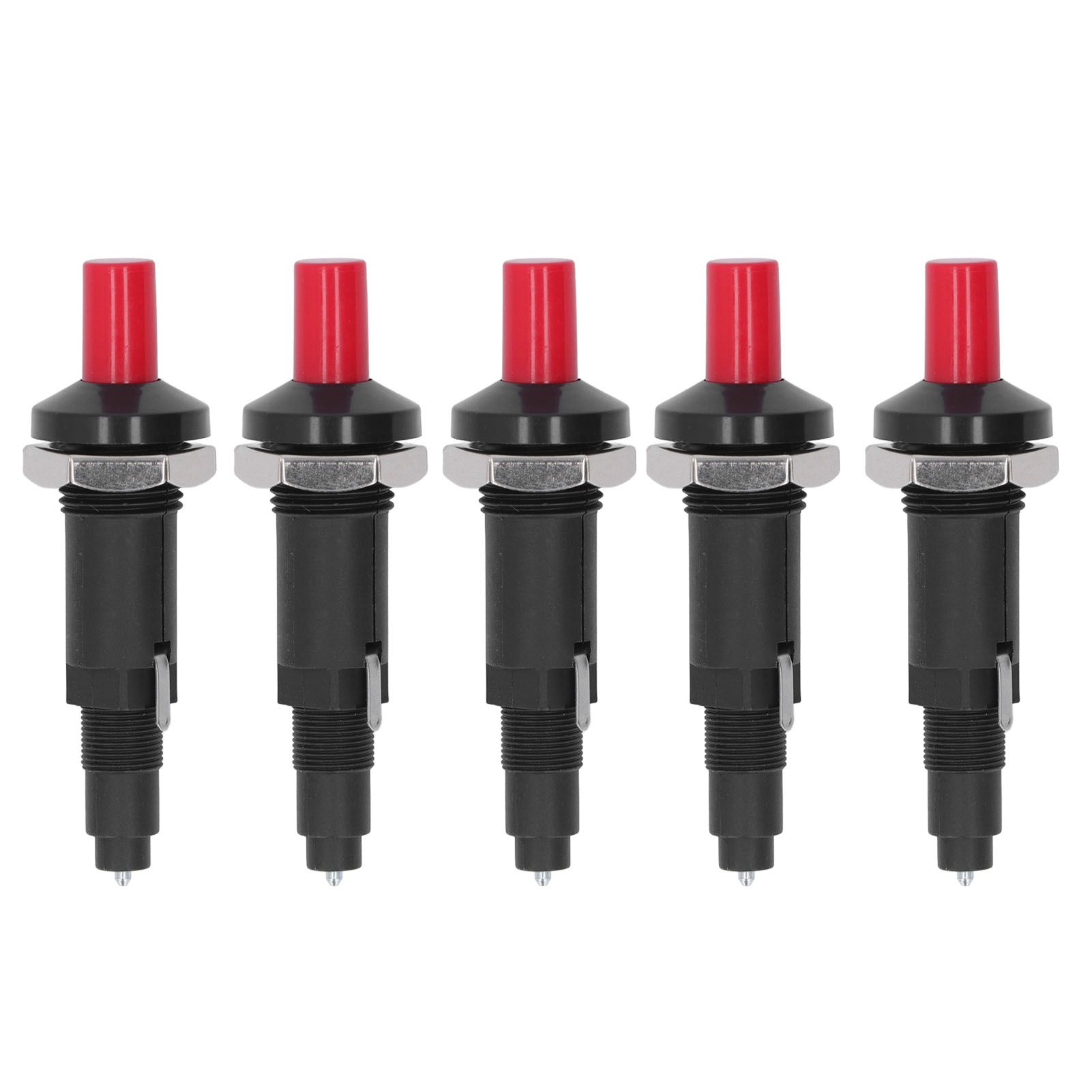 5PCS Piezo Igniter 1 Out 2 Spark PP Shell Push Button Grill Igniters for