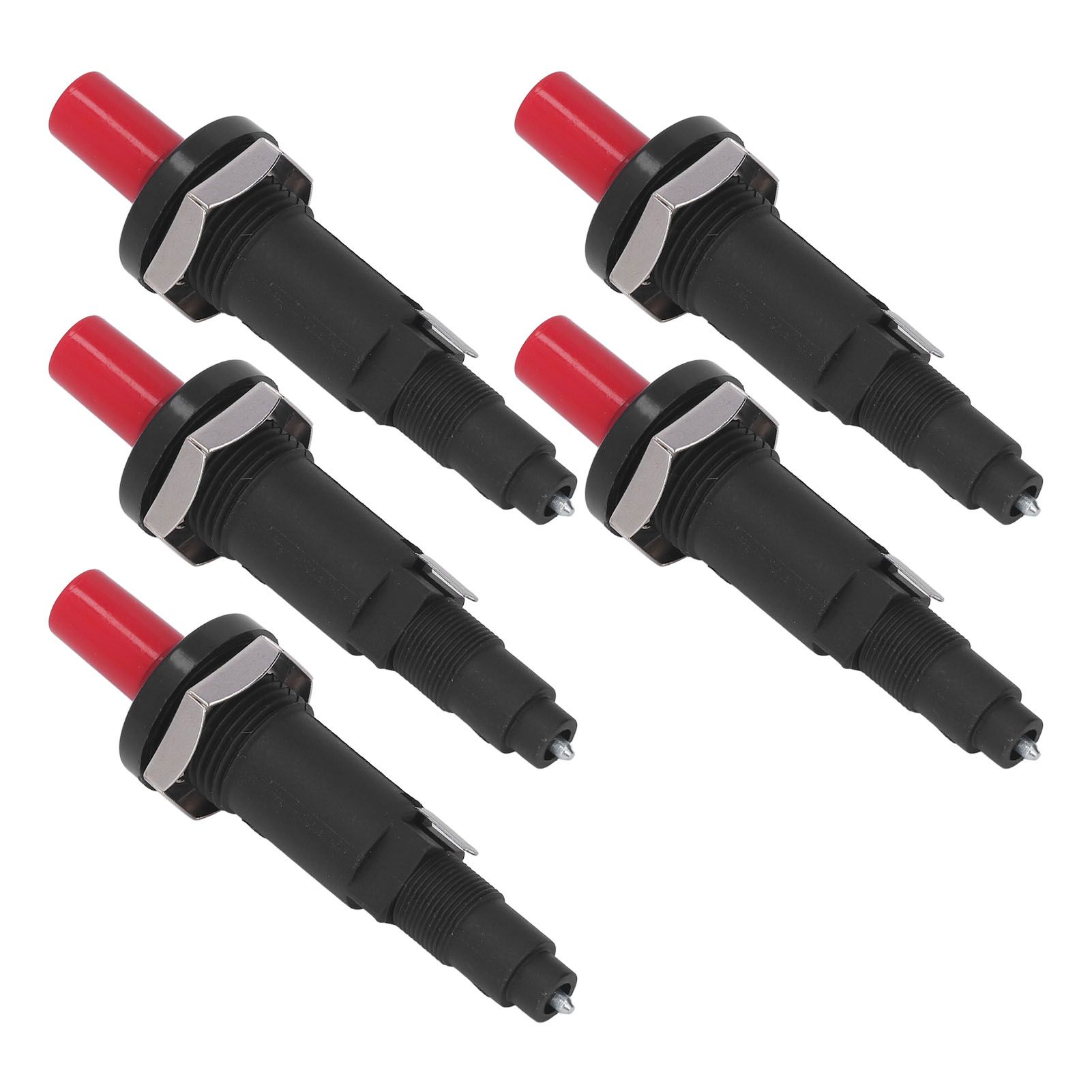5PCS Piezo Igniter 1 Out 2 Spark PP Shell Push Button Grill Igniters for view 2