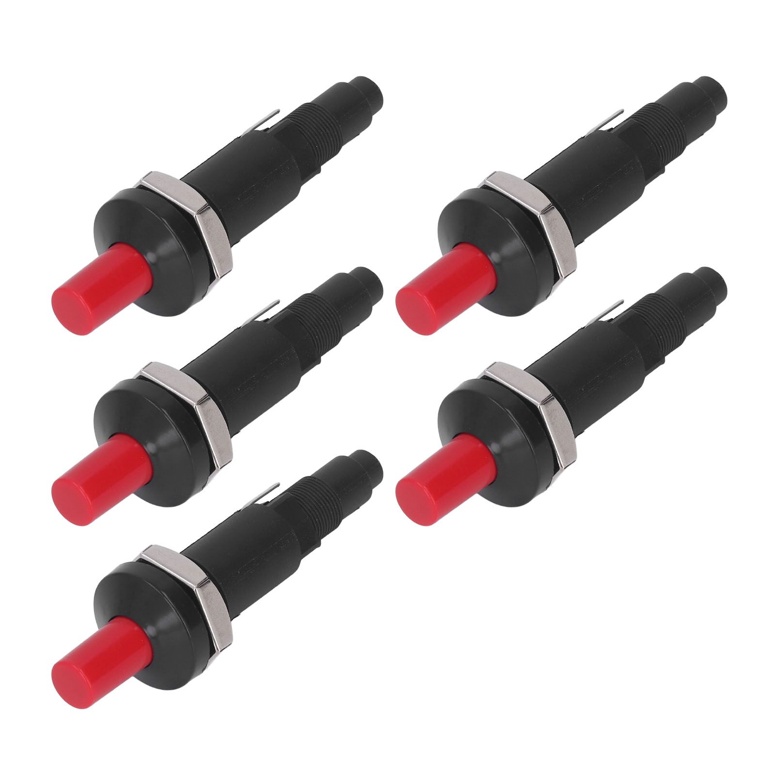 5PCS Piezo Igniter 1 Out 2 Spark PP Shell Push Button Grill Igniters for view 3