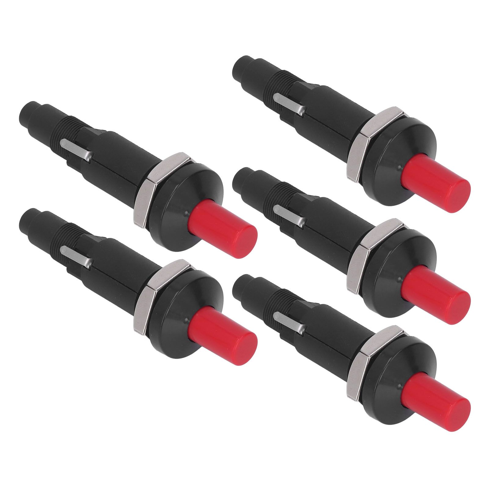5PCS Piezo Igniter 1 Out 2 Spark PP Shell Push Button Grill Igniters for view 4