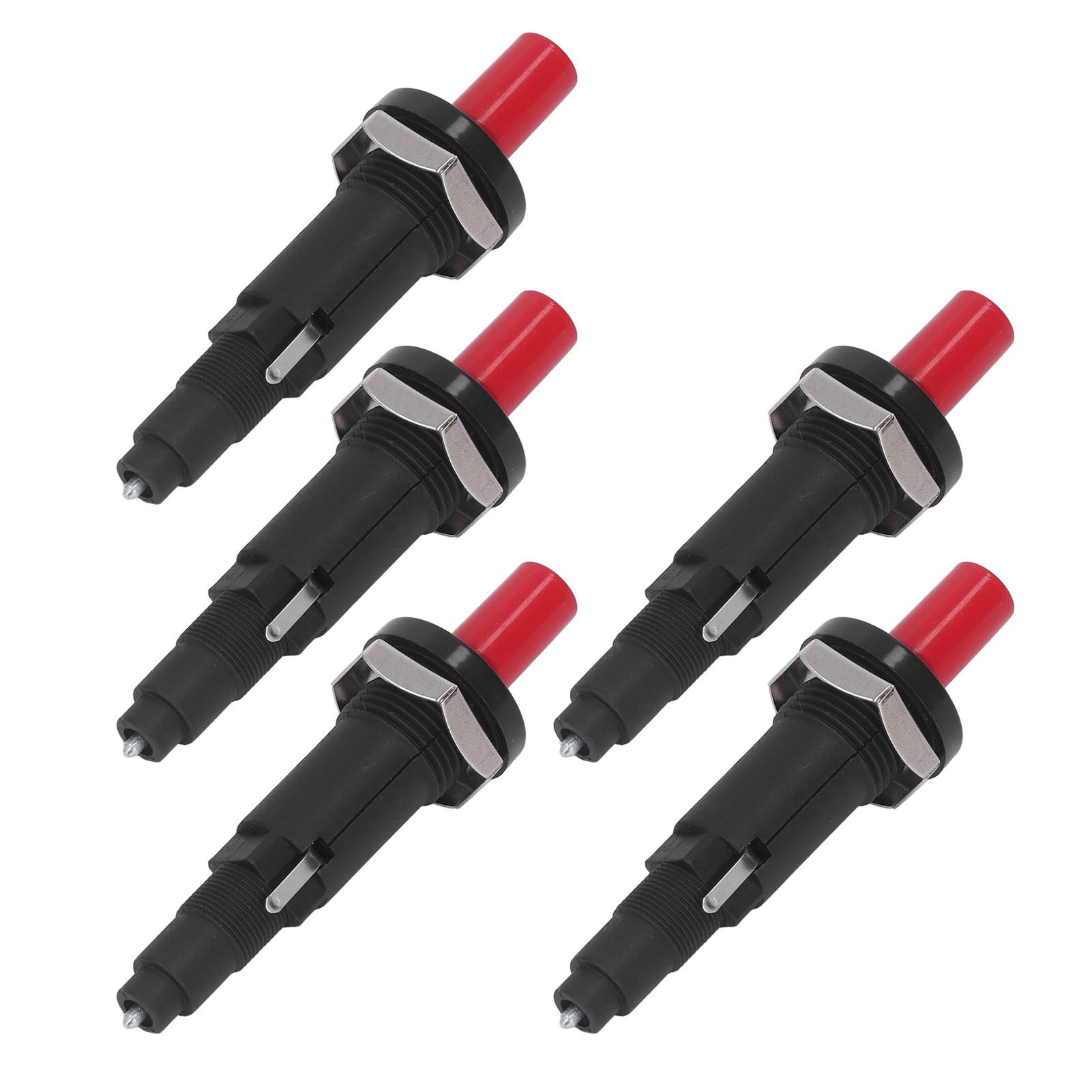 5PCS Piezo Igniter 1 Out 2 Spark PP Shell Push Button Grill Igniters for view 5