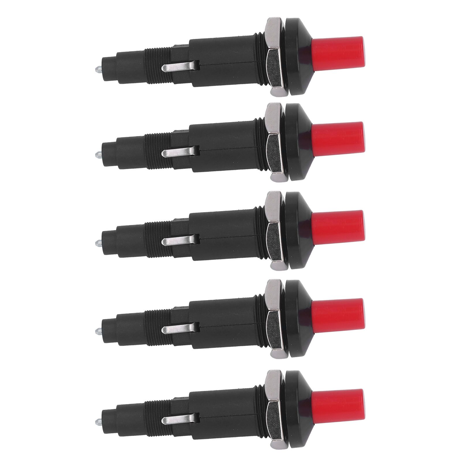 5PCS Piezo Igniter 1 Out 2 Spark PP Shell Push Button Grill Igniters for view 7