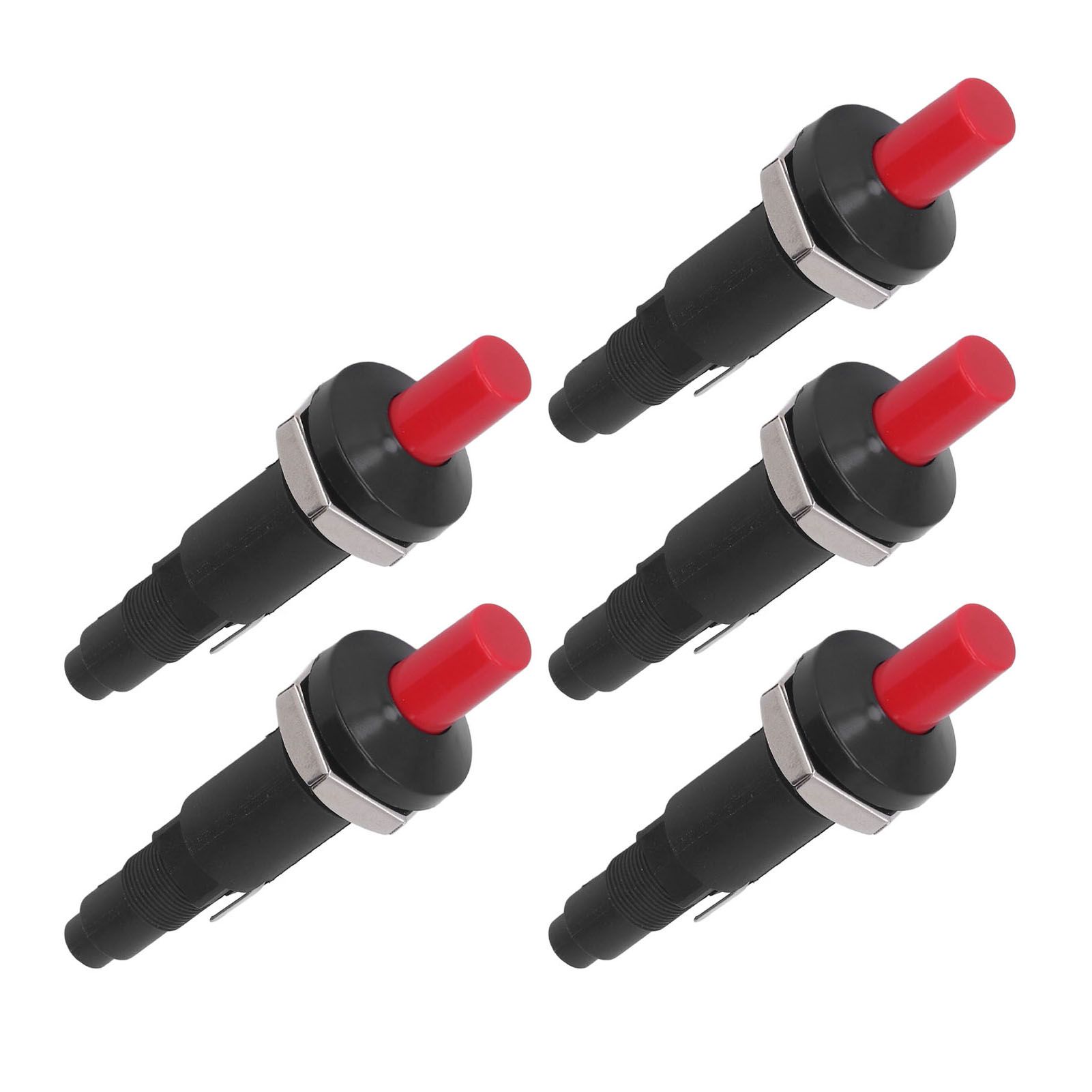 5PCS Piezo Igniter 1 Out 2 Spark PP Shell Push Button Grill Igniters for view 10