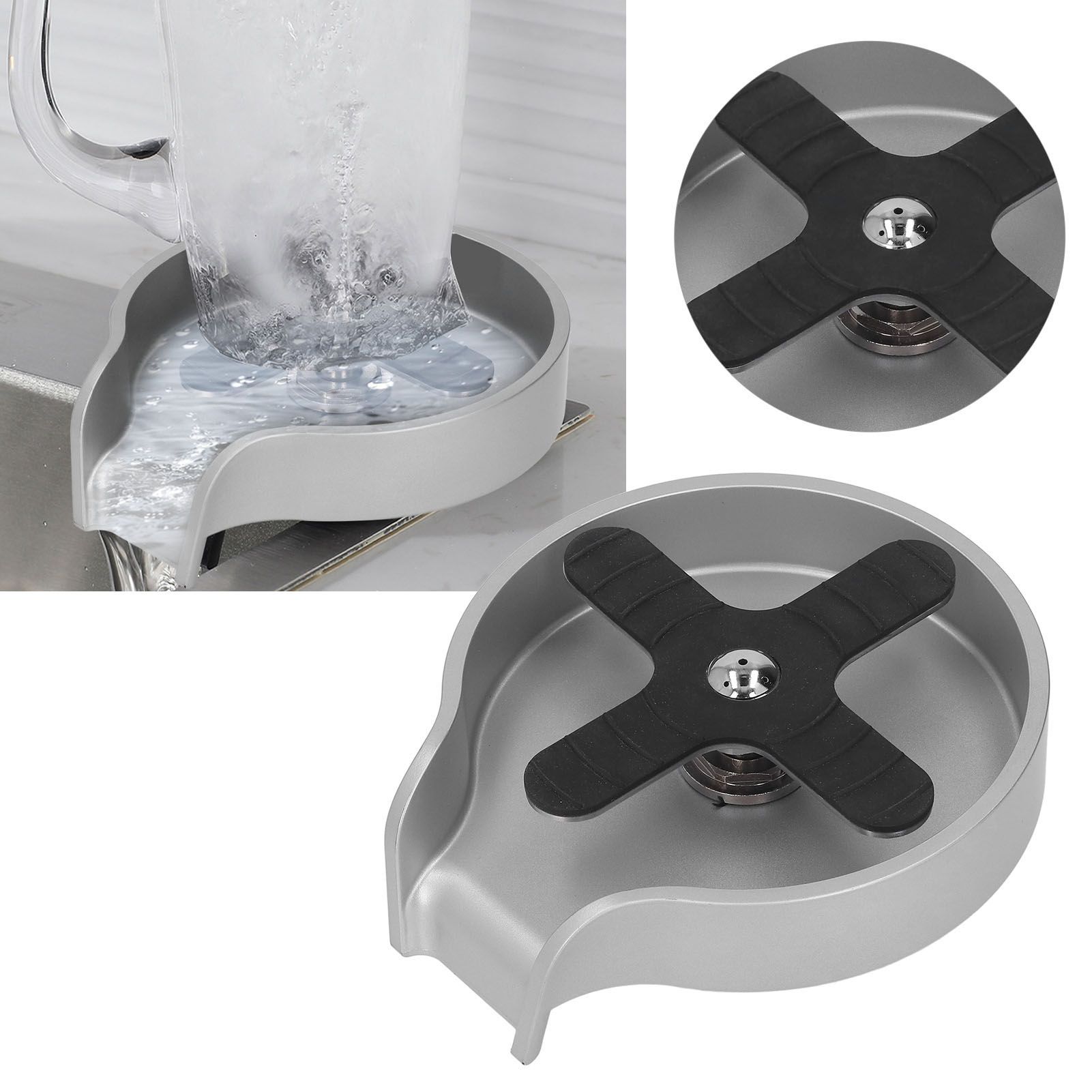 Glass Rinser High Pressure Automatic Cup Washer Sinks Replacement Accessories view 11