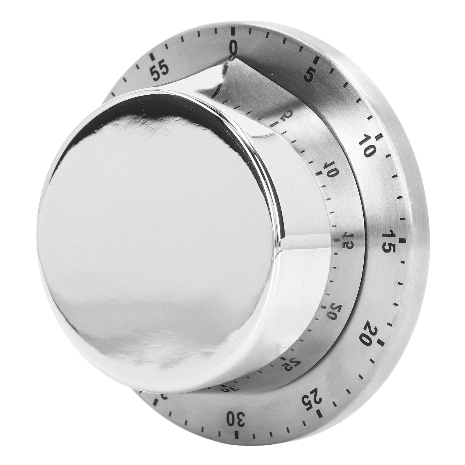 Kitchen Mechanical Timer 304 Stainless Steel Magnetic Suction Chef Cooking view 3
