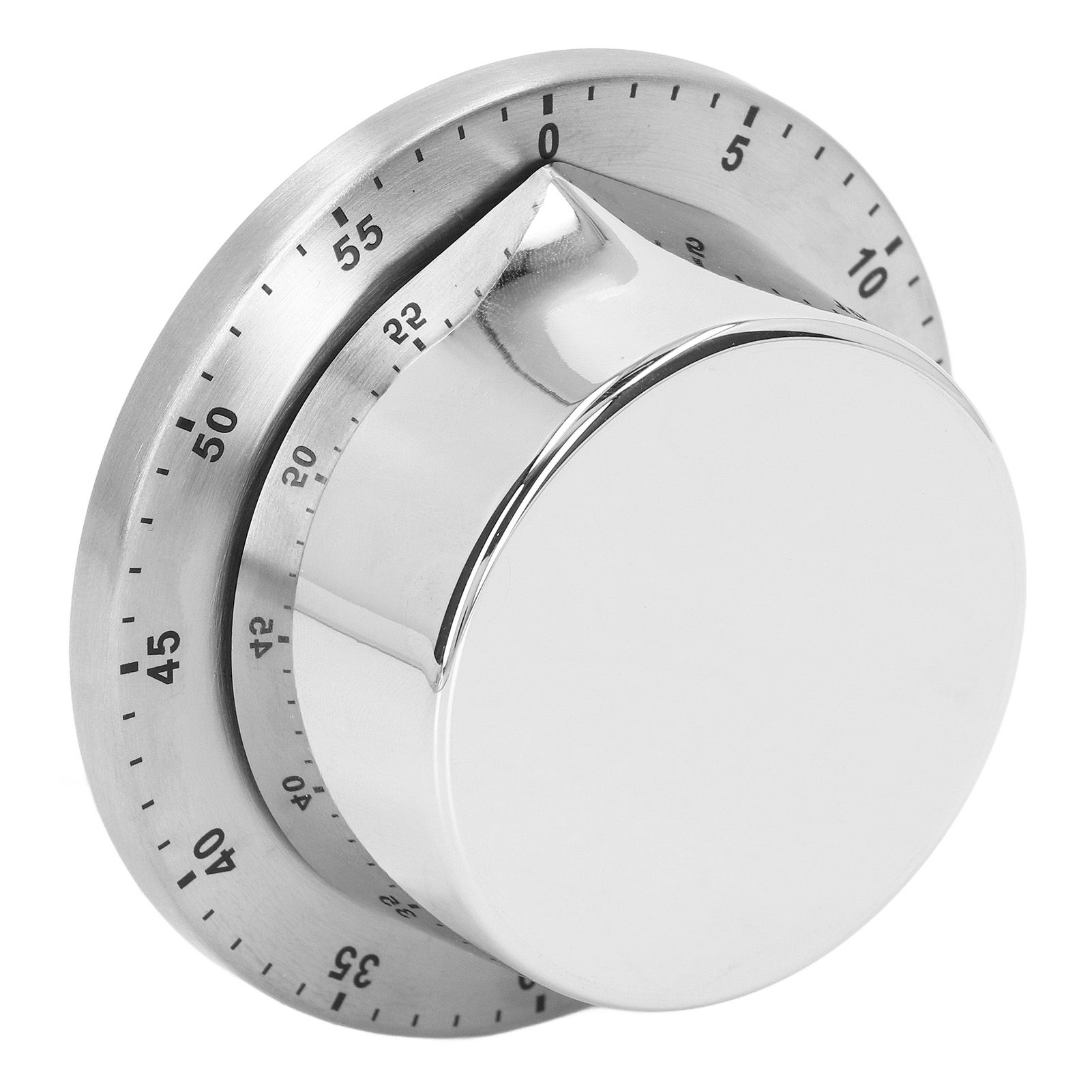 Kitchen Mechanical Timer 304 Stainless Steel Magnetic Suction Chef Cooking view 6