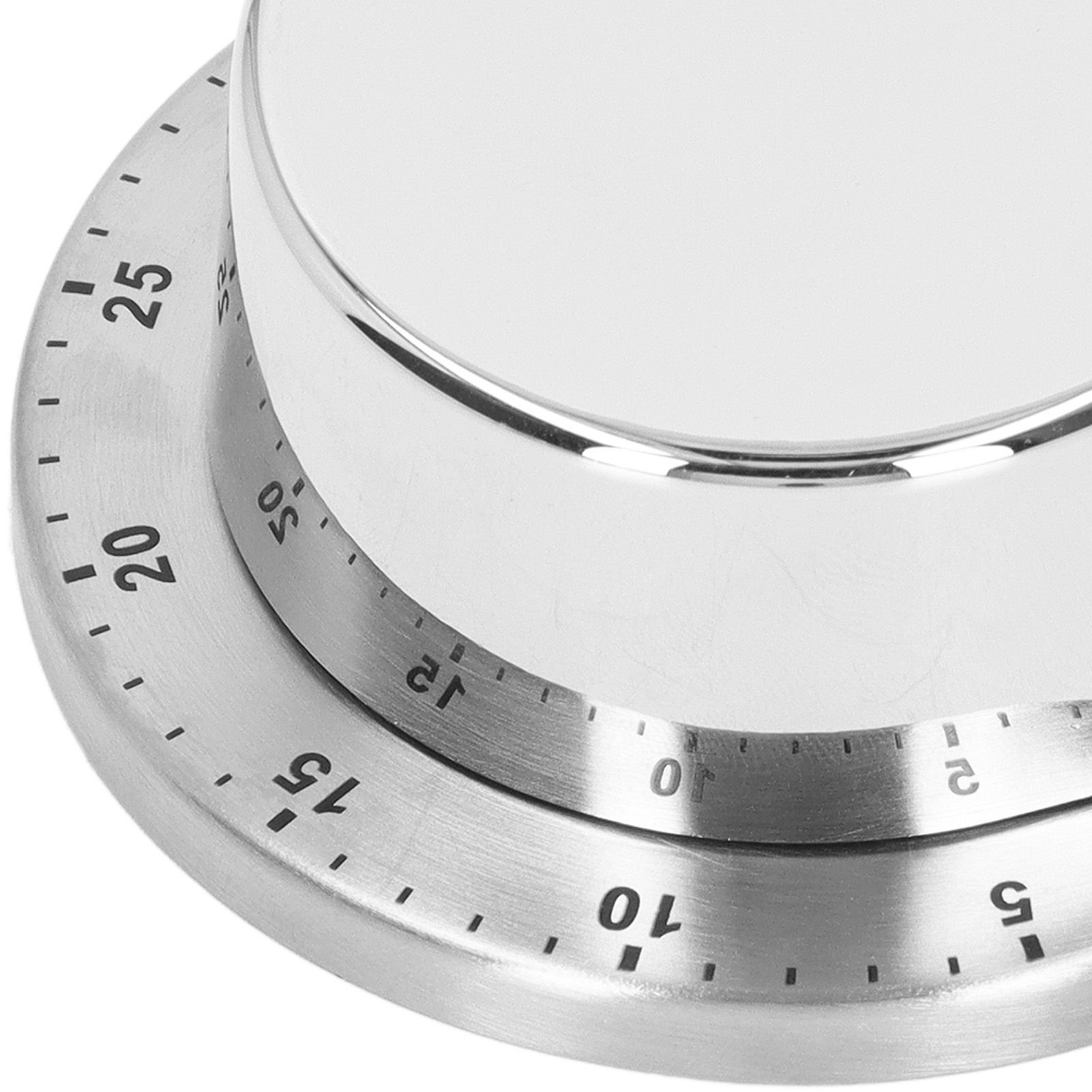 Kitchen Mechanical Timer 304 Stainless Steel Magnetic Suction Chef Cooking view 14