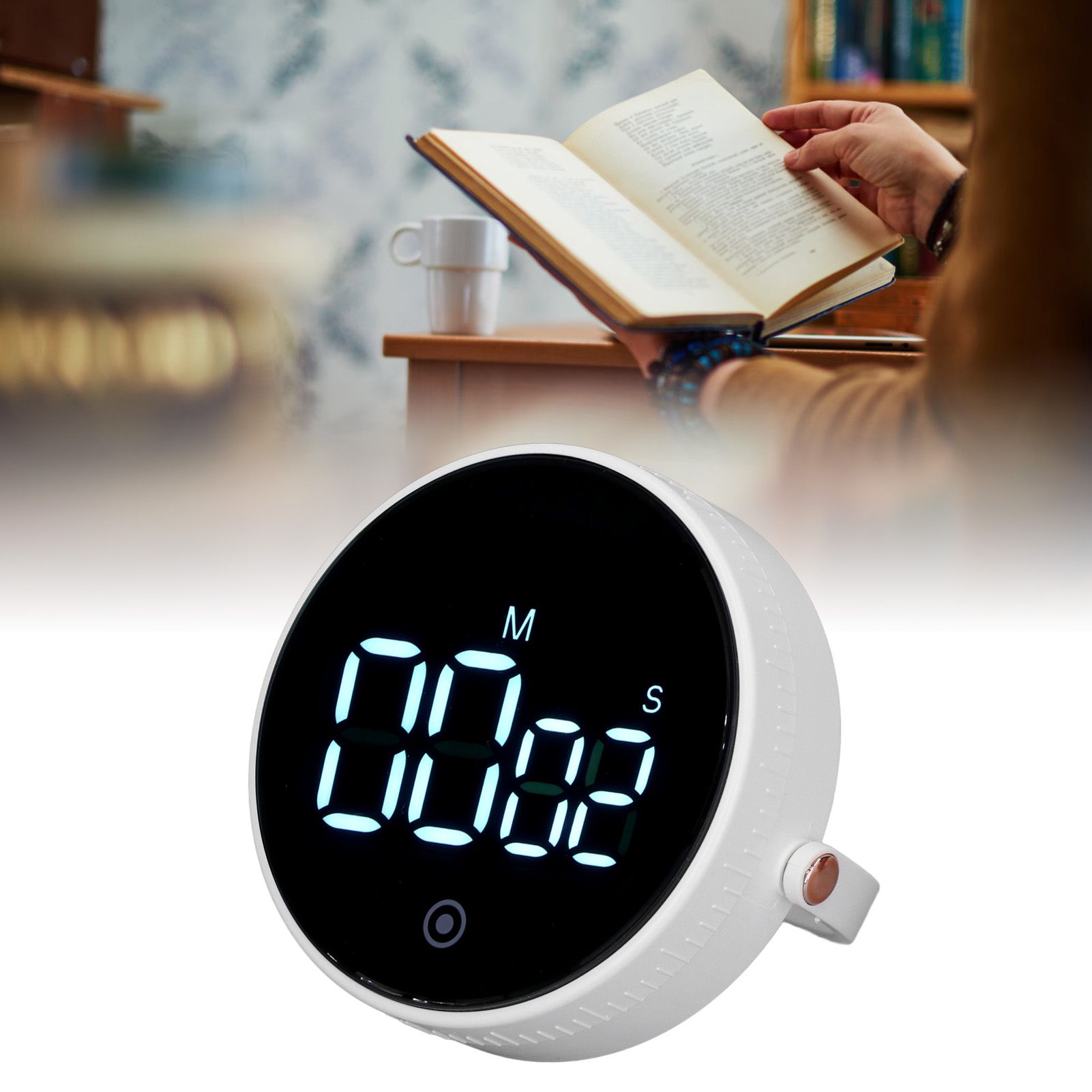 Electronic Timer with Stand Digital Display Magnetic Time Manager Timer for view 12