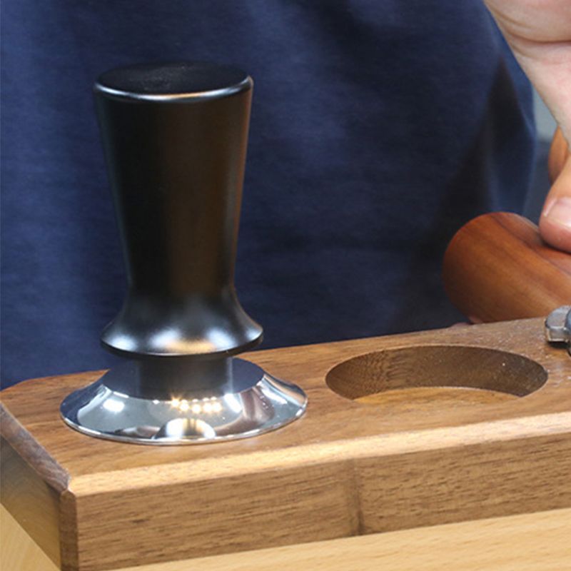 Elastic Coffee Tamper Stainless Steel Constant Pressure Spring Coffee Tamper view 4