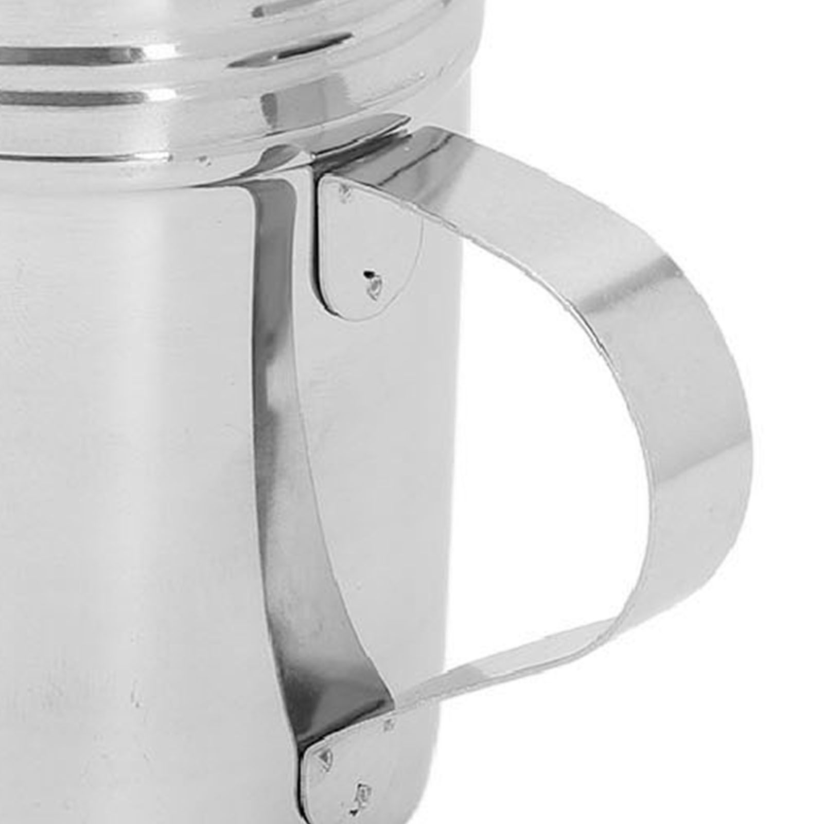 2pcs Stainless Steel Dredge Shaker with Lid Handle Salt Sugar Shakers view 15