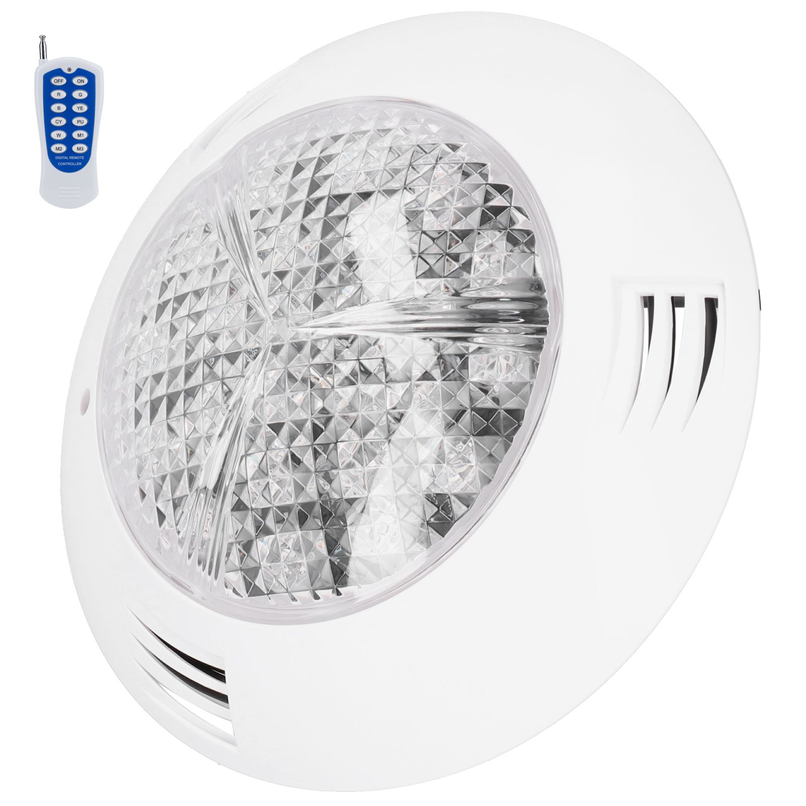 24LED Pool Light RGB Underwater Lamp with 12-Key Remote Control IP68 view 2
