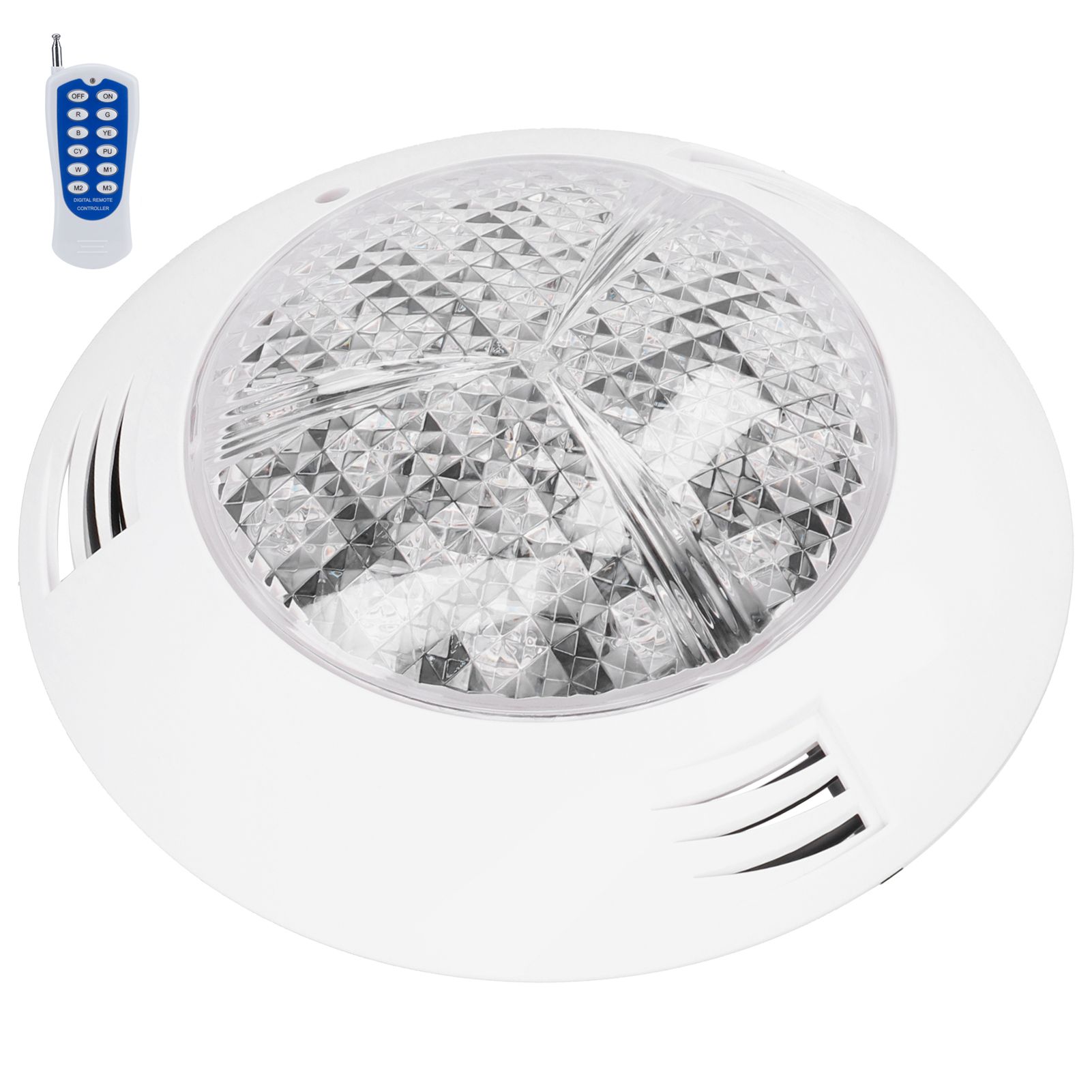 24LED Pool Light RGB Underwater Lamp with 12-Key Remote Control IP68 view 3