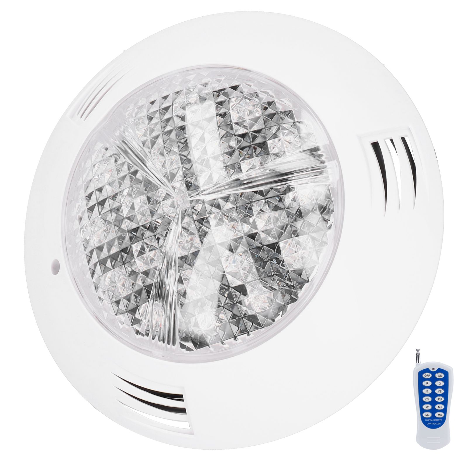 24LED Pool Light RGB Underwater Lamp with 12-Key Remote Control IP68 view 5