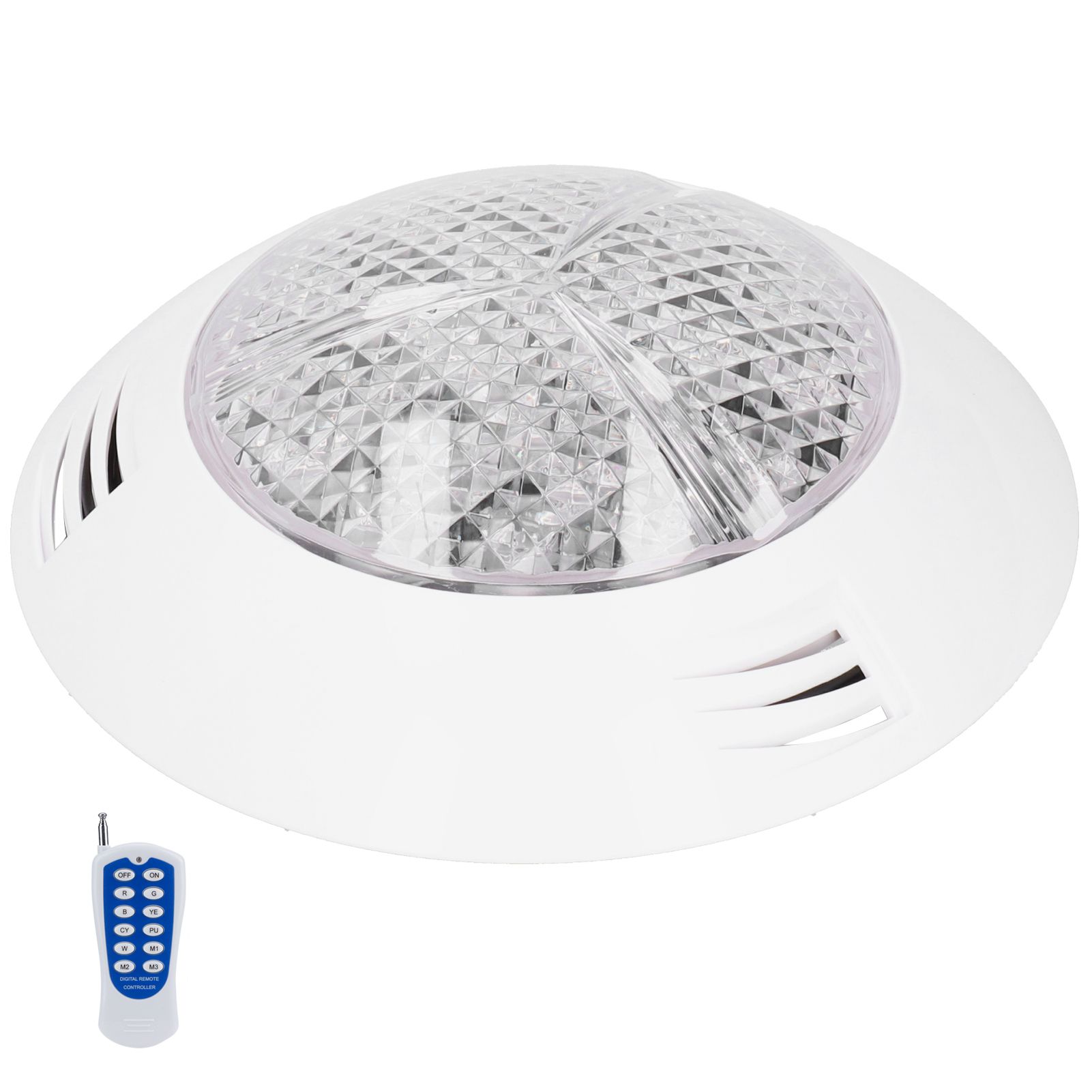 24LED Pool Light RGB Underwater Lamp with 12-Key Remote Control IP68 view 7