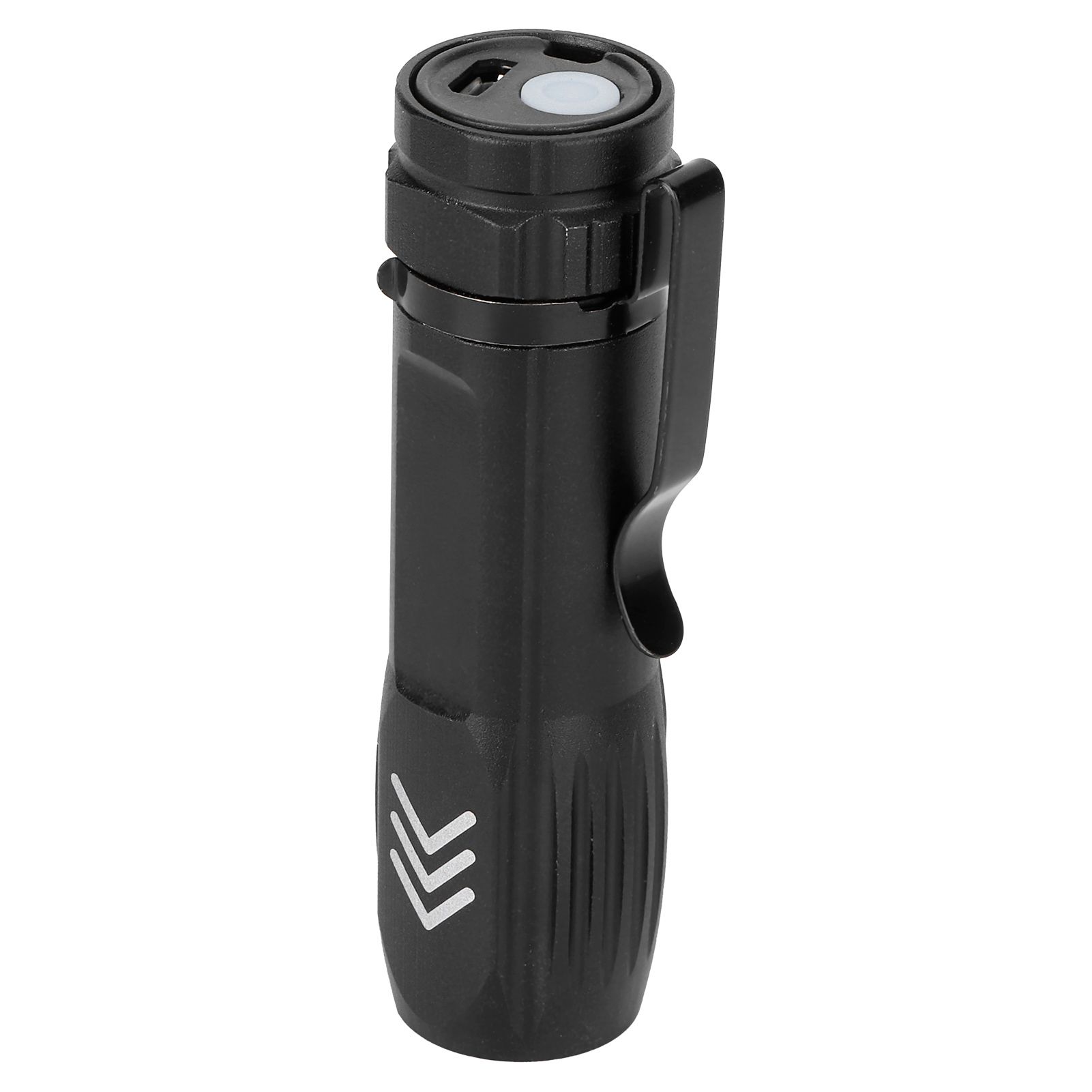 Small Super Bright Flashlight USB Rechargeable Torch Waterproof Adjustable view 2