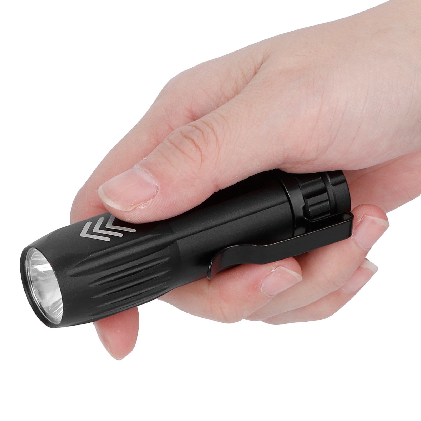 Small Super Bright Flashlight USB Rechargeable Torch Waterproof Adjustable view 5