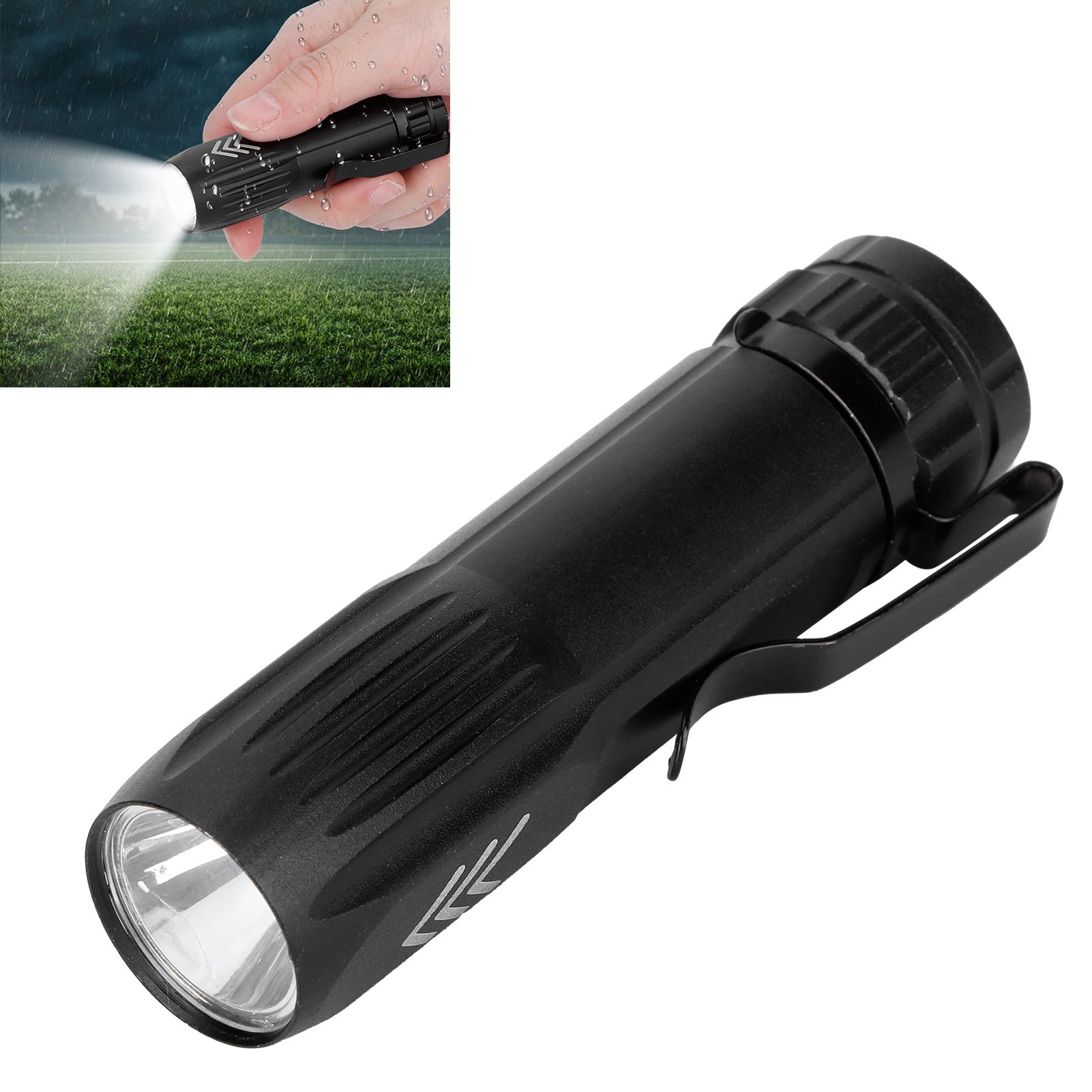 Small Super Bright Flashlight USB Rechargeable Torch Waterproof Adjustable view 10