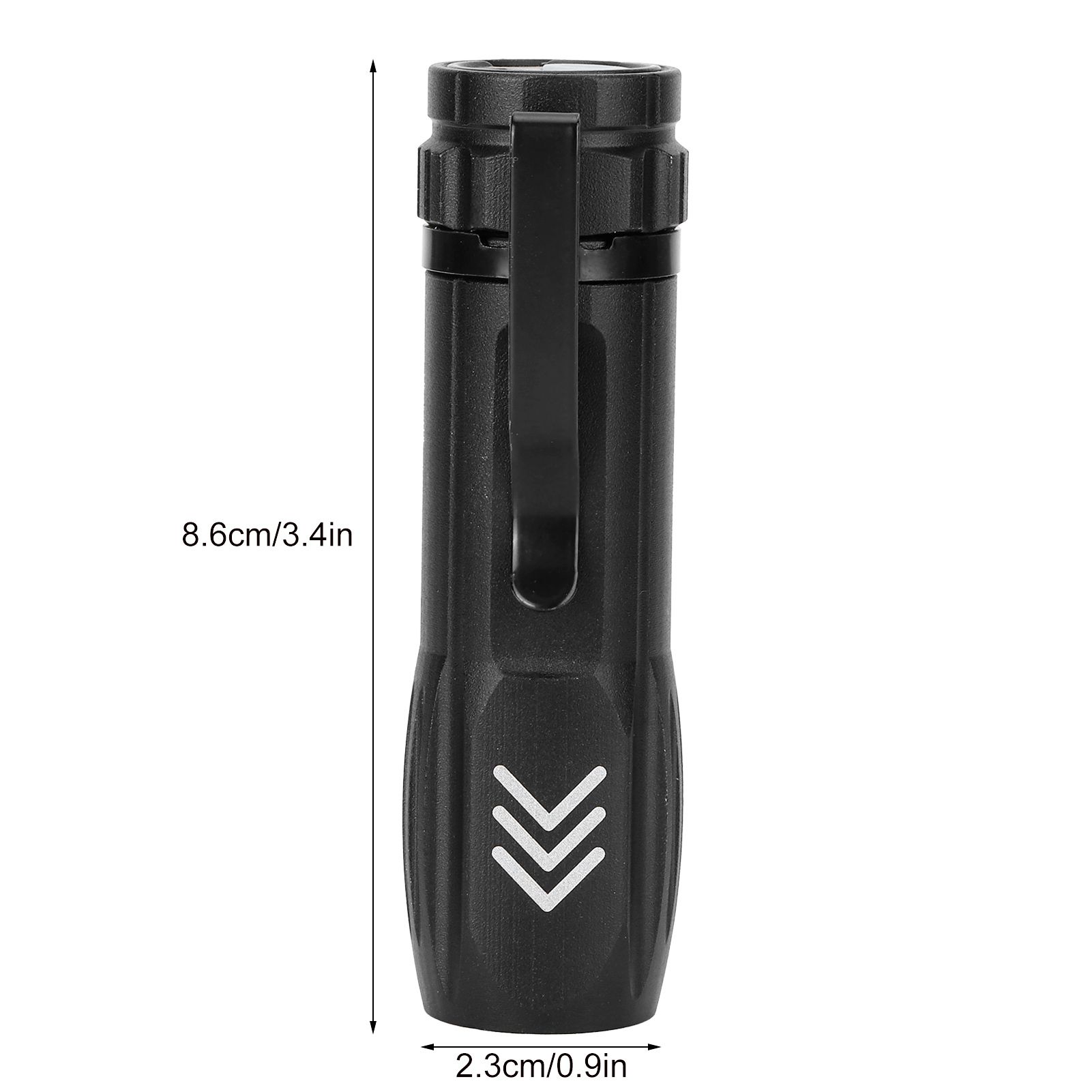 Small Super Bright Flashlight USB Rechargeable Torch Waterproof Adjustable view 14