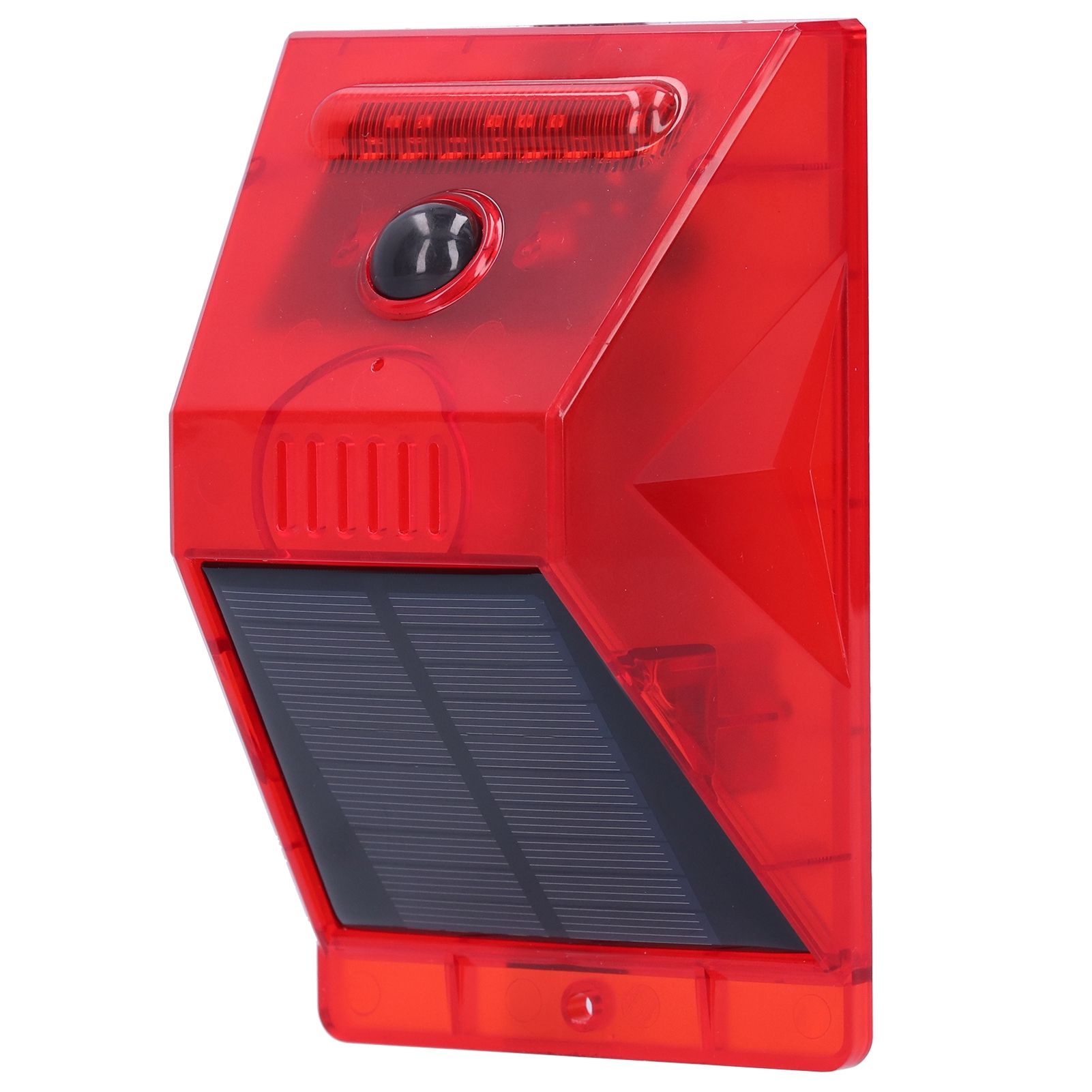 Solar Alarm Lamp 129db Motion Sensor Animal Repeller with Remote Control for view 2