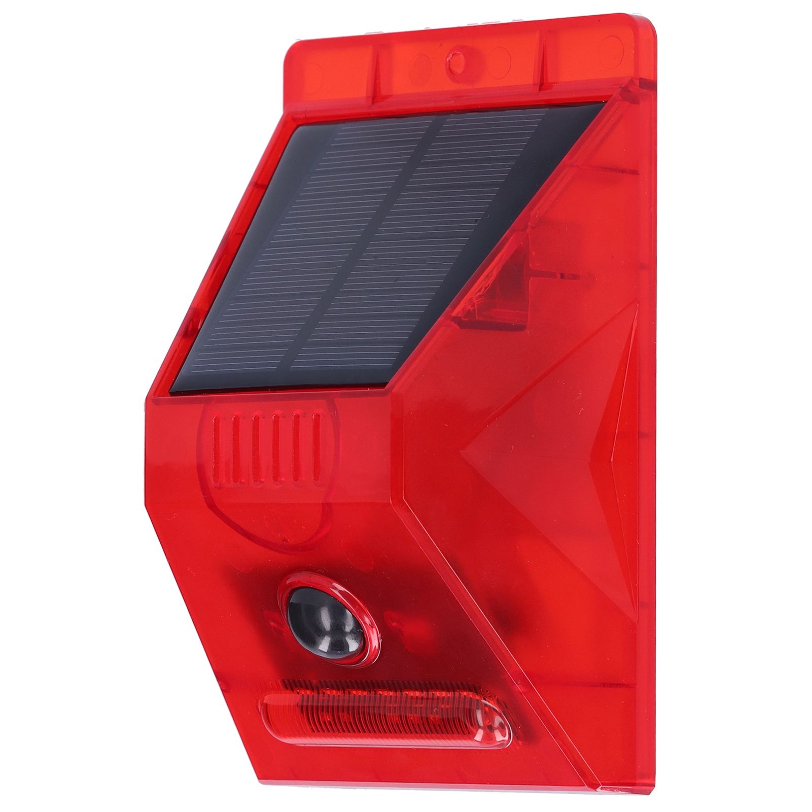 Solar Alarm Lamp 129db Motion Sensor Animal Repeller with Remote Control for view 7