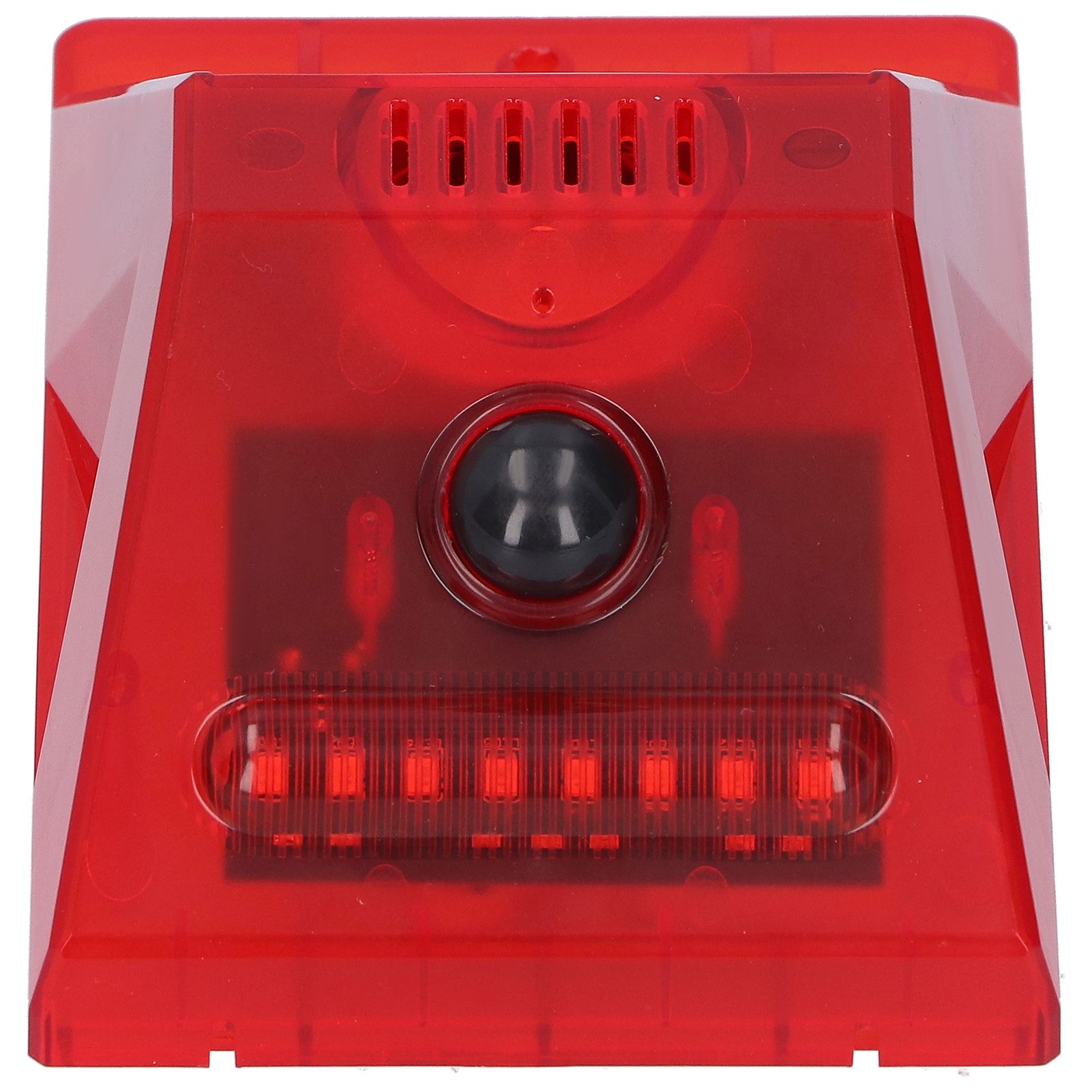 Solar Alarm Lamp 129db Motion Sensor Animal Repeller with Remote Control for view 12