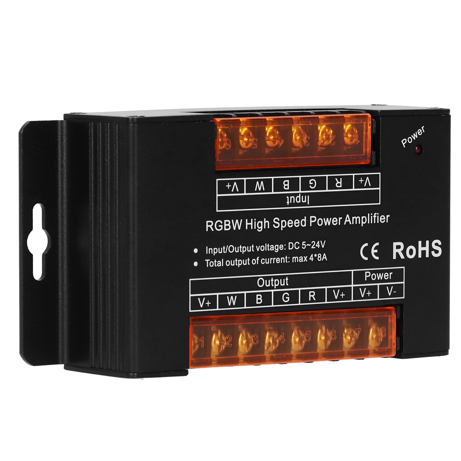 LED Signal Amplifier Module for Home RGB Light Strip Controller 0.1%100% DC5V24V view 2