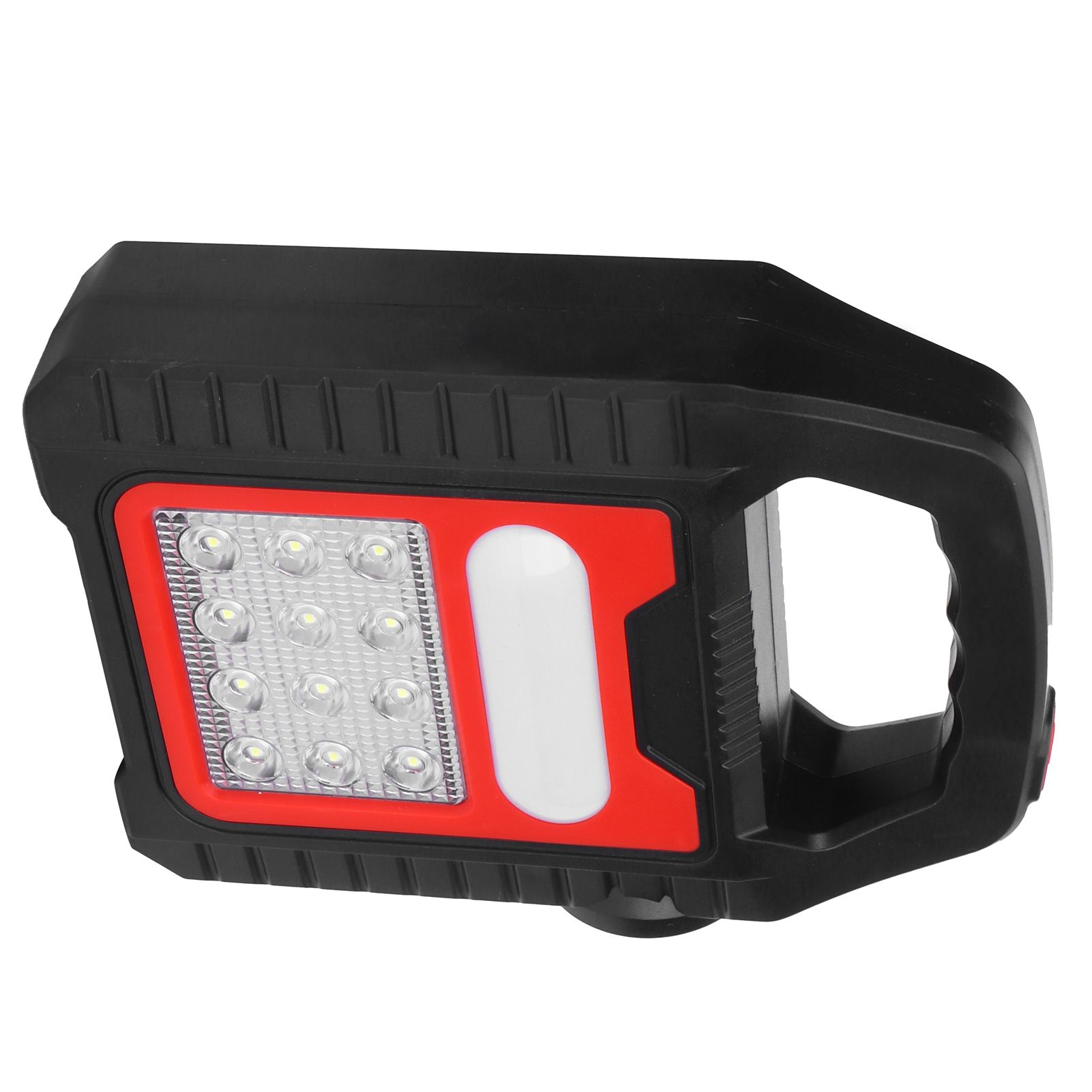 Solar Charging Handheld Flashlight USB Rechargeable Searchlight Reparing view 2