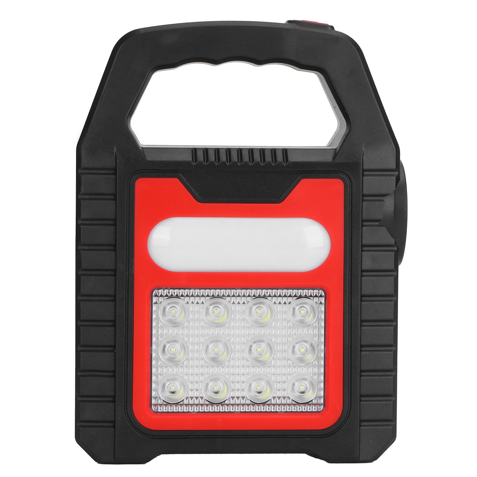 Solar Charging Handheld Flashlight USB Rechargeable Searchlight Reparing view 3