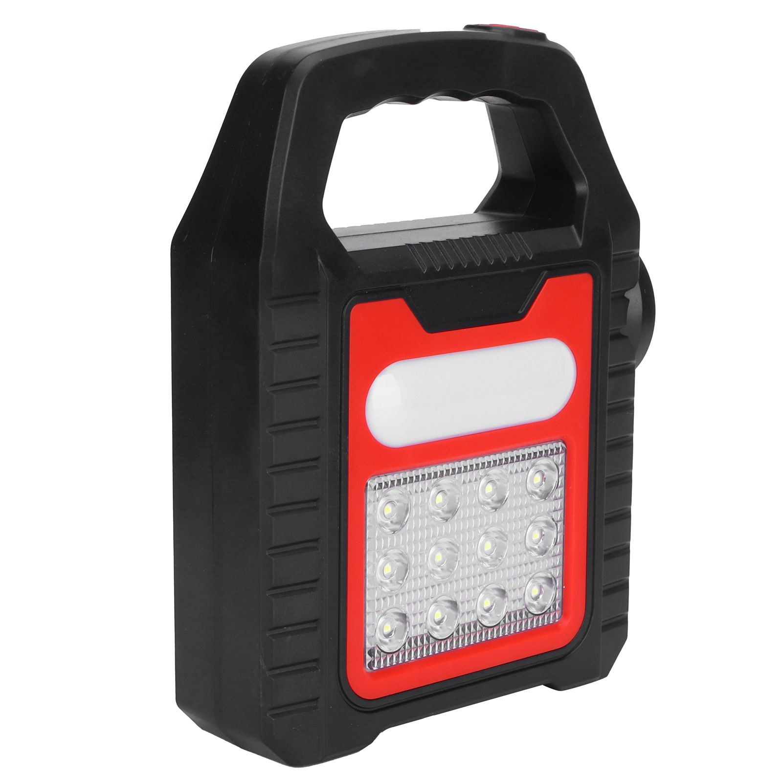 Solar Charging Handheld Flashlight USB Rechargeable Searchlight Reparing view 4