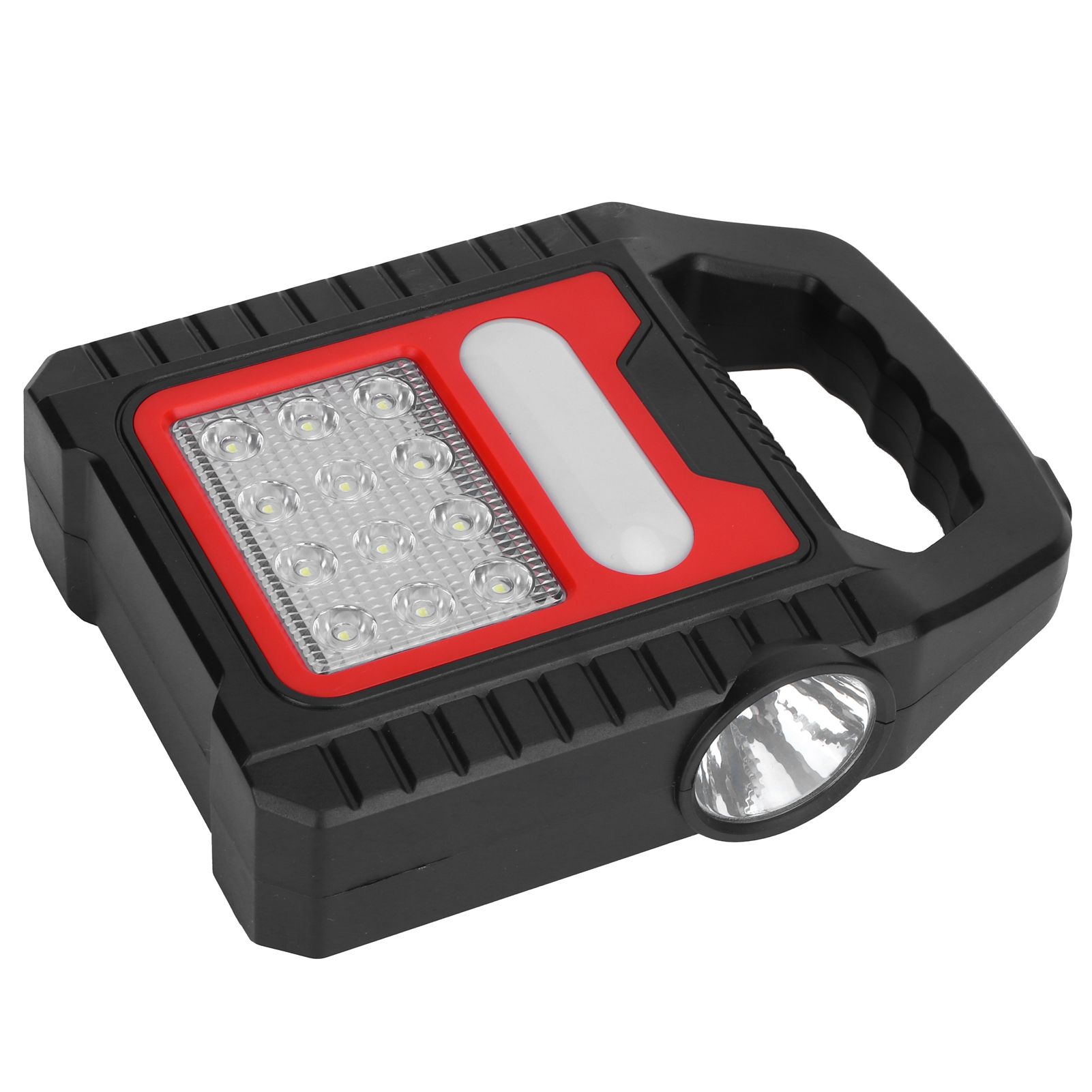 Solar Charging Handheld Flashlight USB Rechargeable Searchlight Reparing view 5