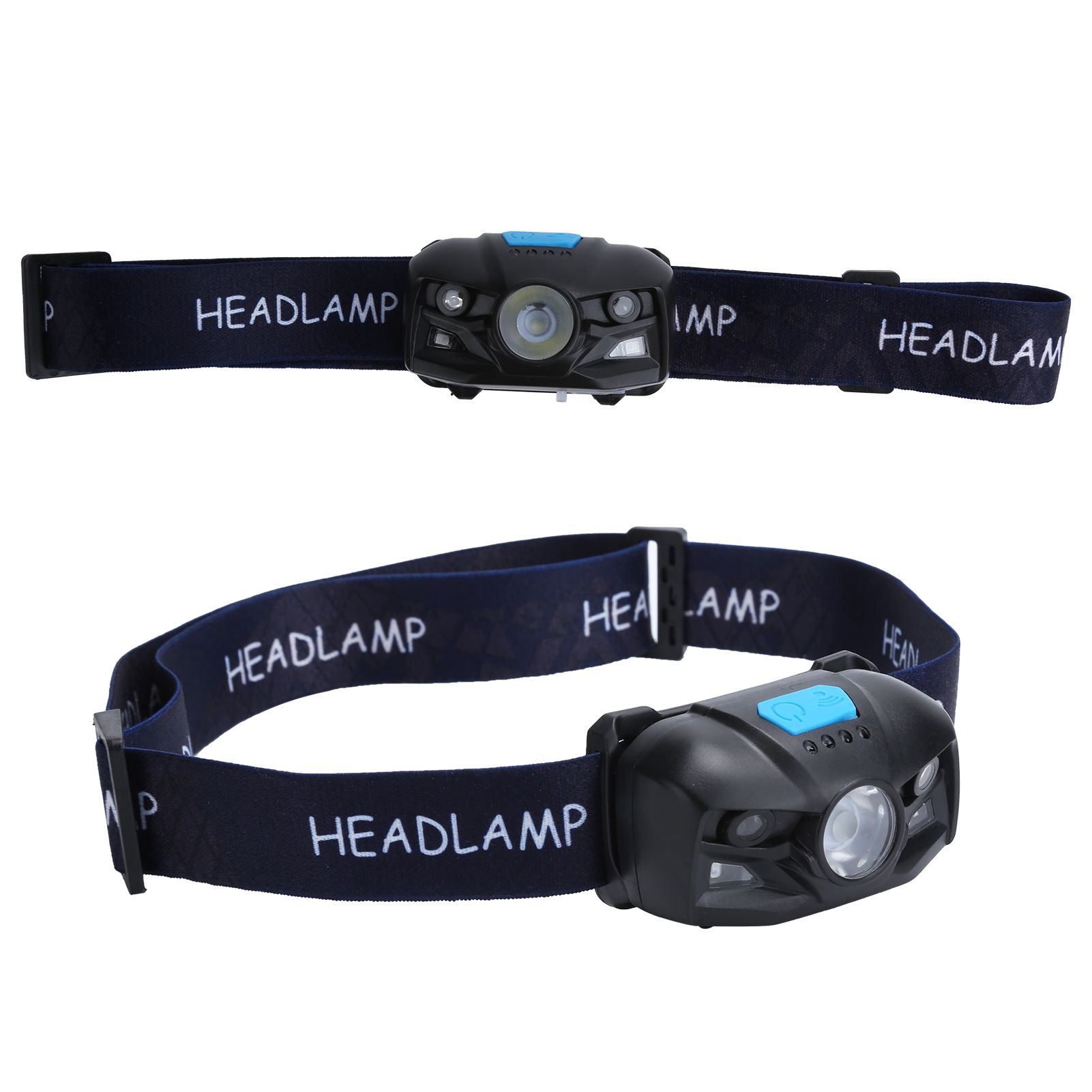 Outdoor USB Rechargeable LED Fishing Headlamp Finger Sensing Waterproof Headlight view 7