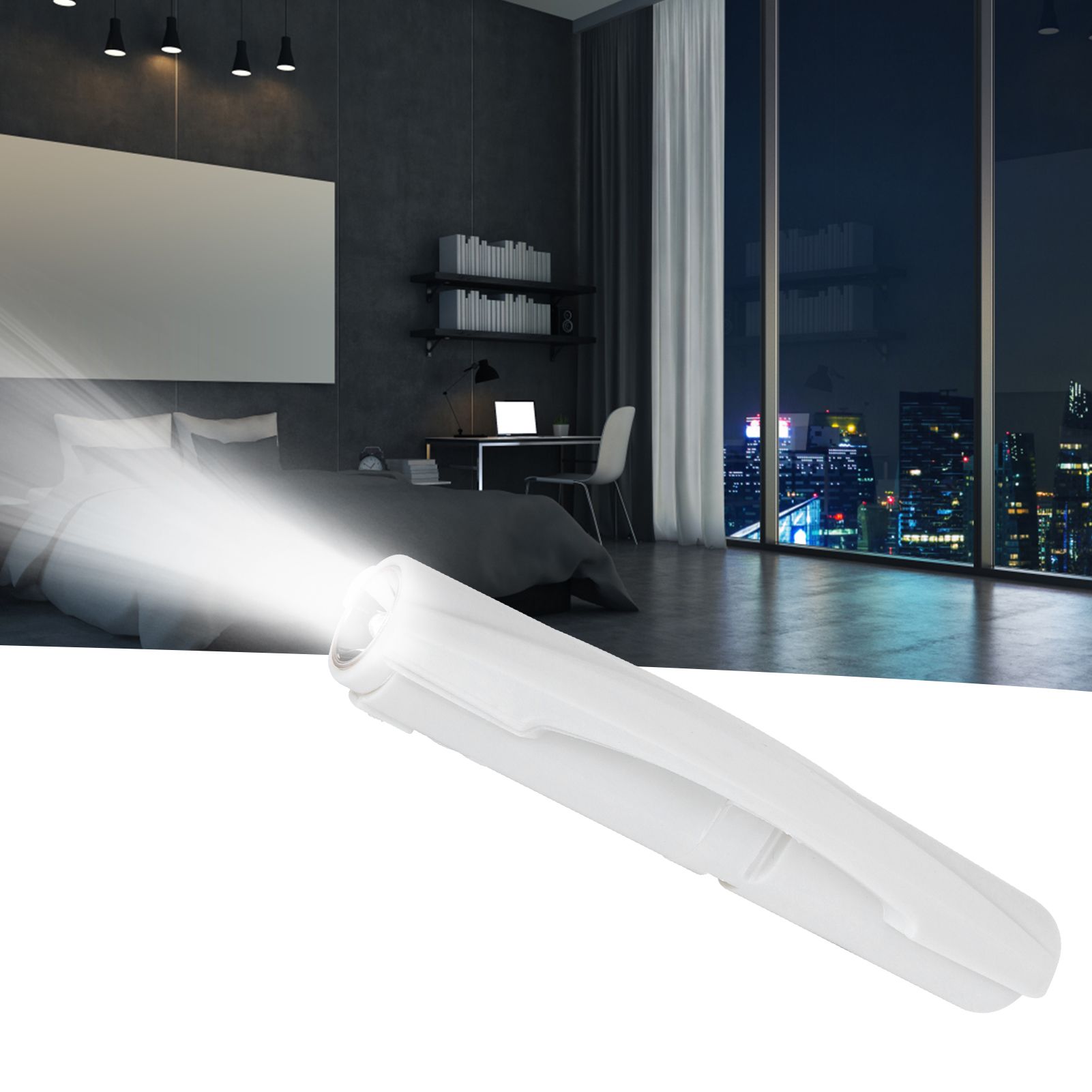 Portable LED Light Bar Flashlight 200lm Detachable Searchlight Lamp for view 10