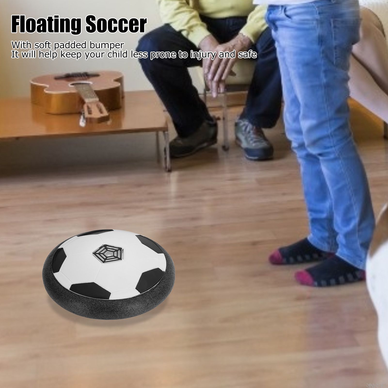 Soccer Ball Boy Toys Floating LED Light Soccer Ball for Toddlers Kids Indoor view 14