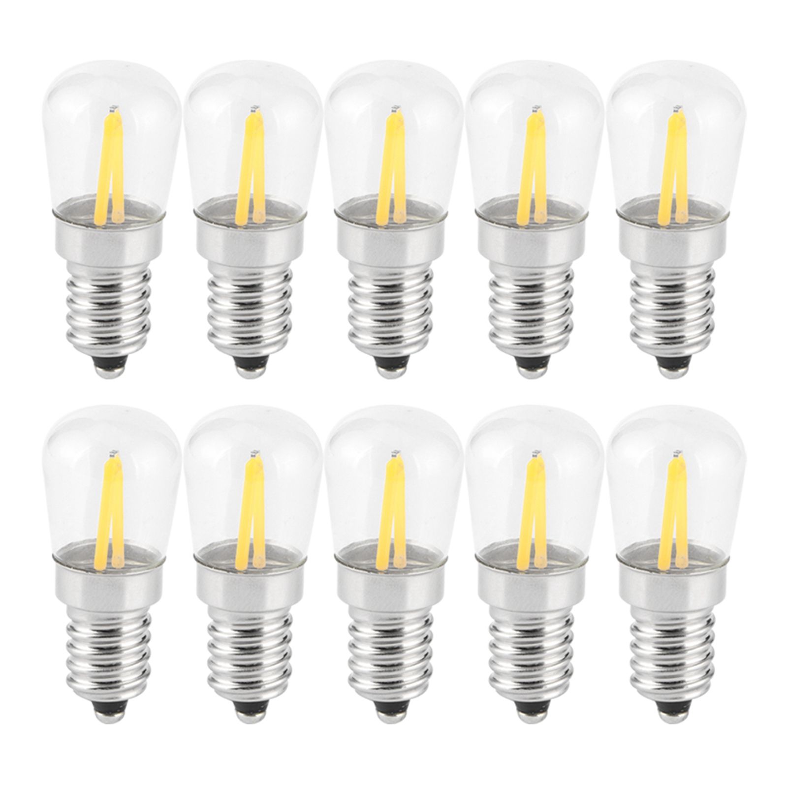 E14 Short Filament Bulbs 1.5W AC110V Bulb Chandelier Ceiling Lamp Accessory