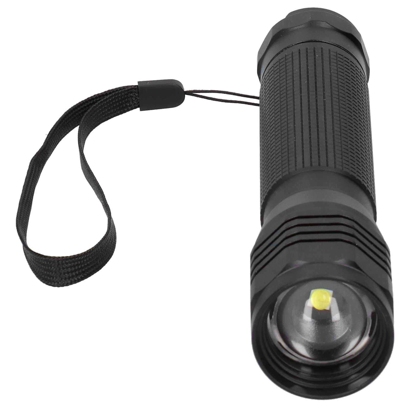 Bright P8 LED Flashlight Rotating Zoomable Torch Lamp IPX5 Waterproof for view 3