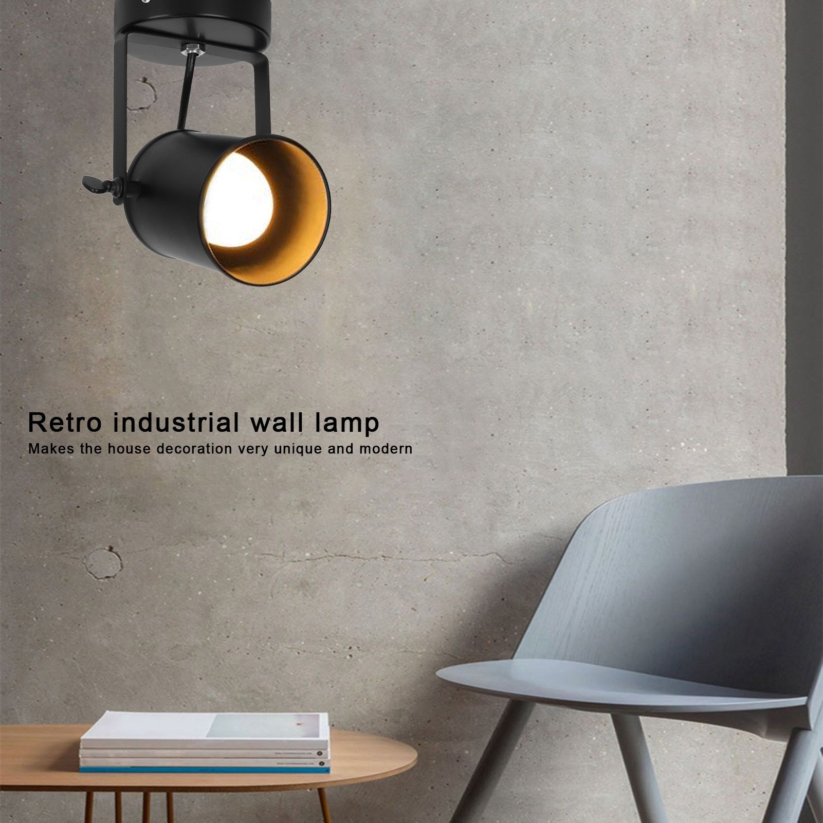 Retro Wall Lamp Wrought Iron Antique Wall Lamp for Restaurant Bar Corridor view 15