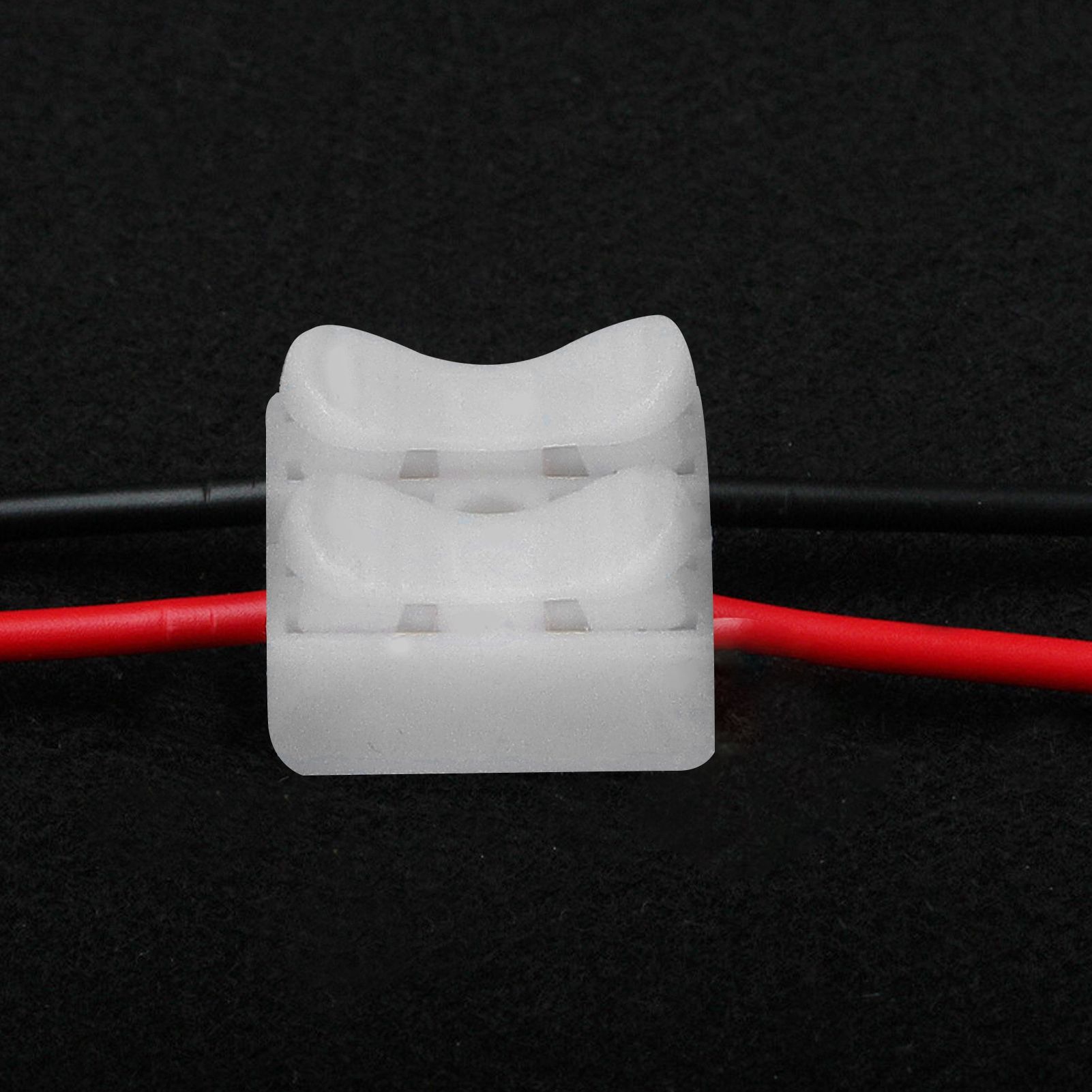 100pcs CH‑2 Connectors for LED Ceiling Light Flame Retardant 2 Port Press Terminal view 14