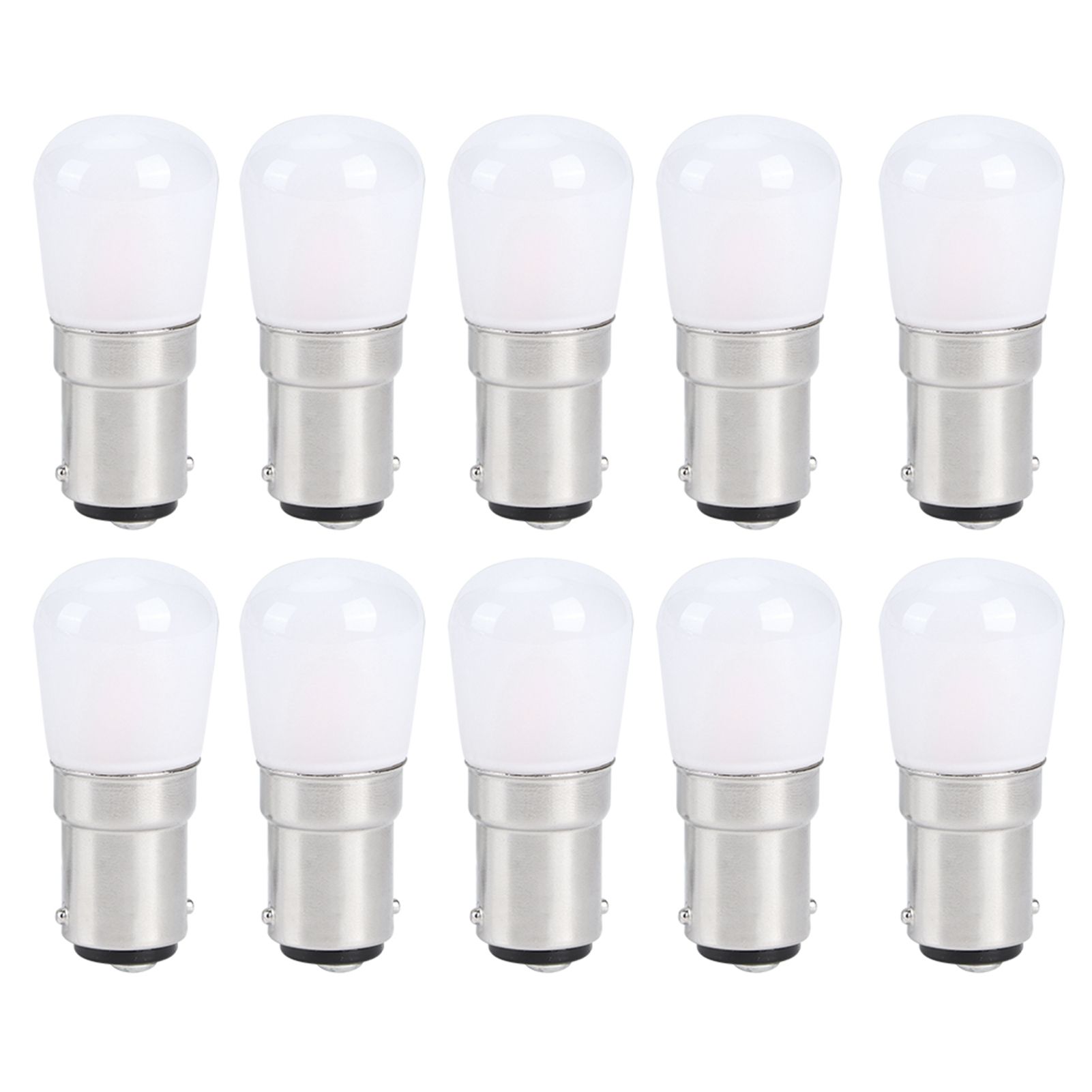 10Pcs 1.5W B15 LED Bulb Chandelier Ceiling Wall Lamp Warm White Light Bulb