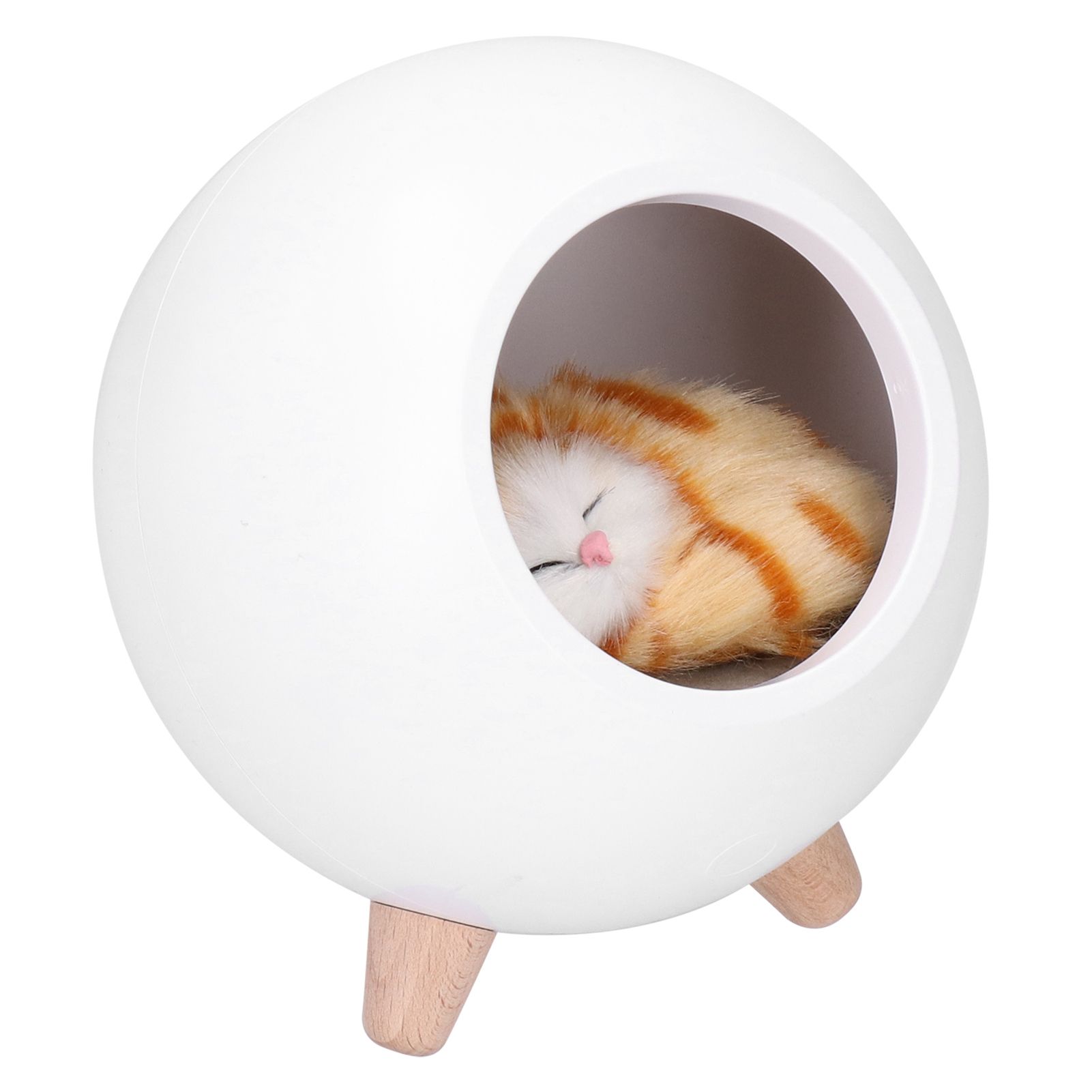 LED Night Light USB Charging Cute Pet House Touch Dimming Kid Baby Bedside view 4