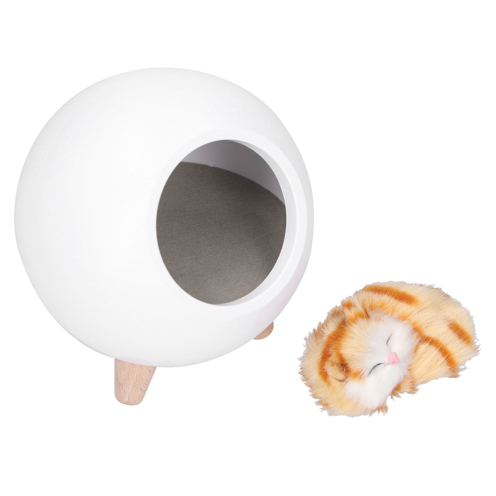 LED Night Light USB Charging Cute Pet House Touch Dimming Kid Baby Bedside view 5