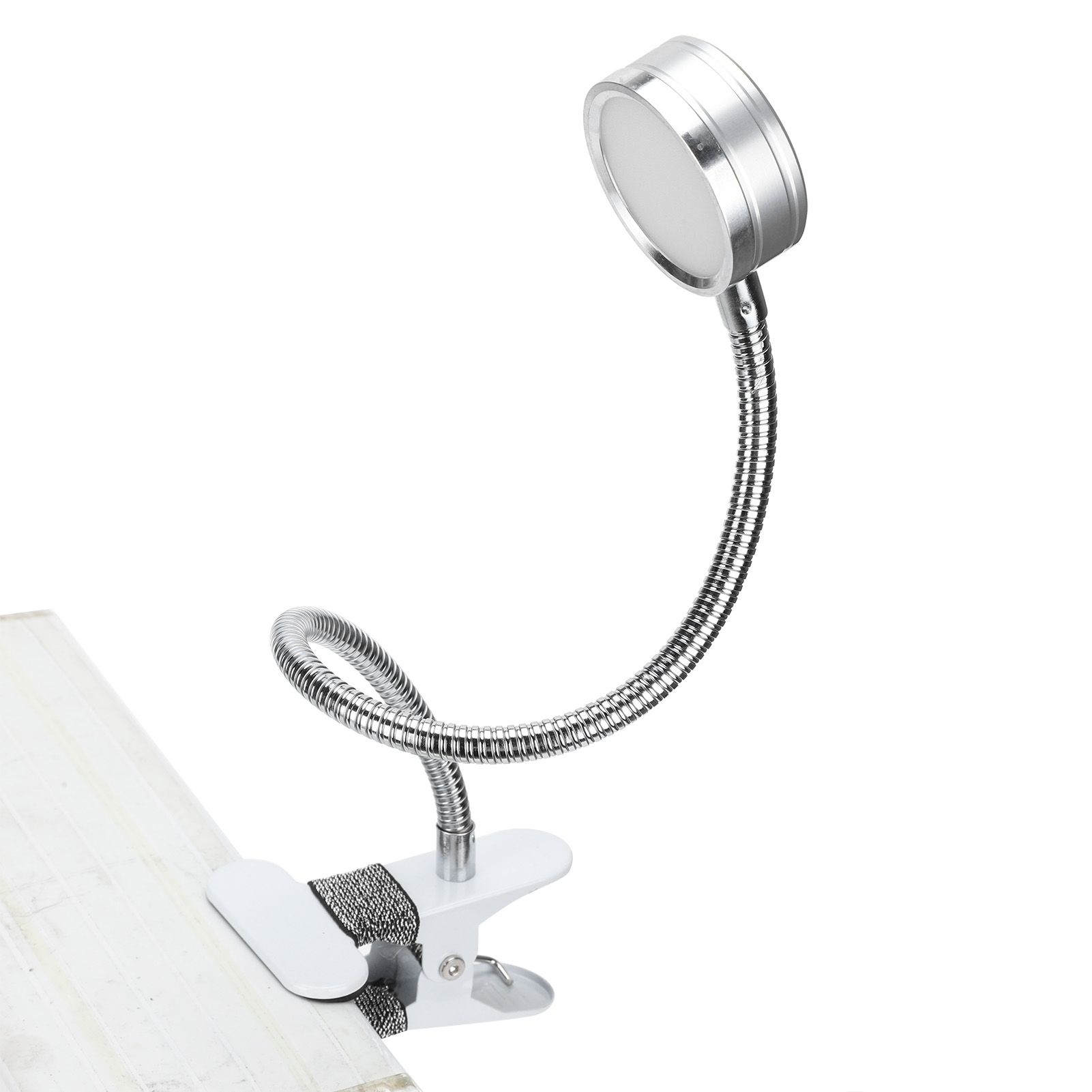 Clamp Light USB Warm Cold Color Temperature 360 Degrees Adjustable Gooseneck view 8
