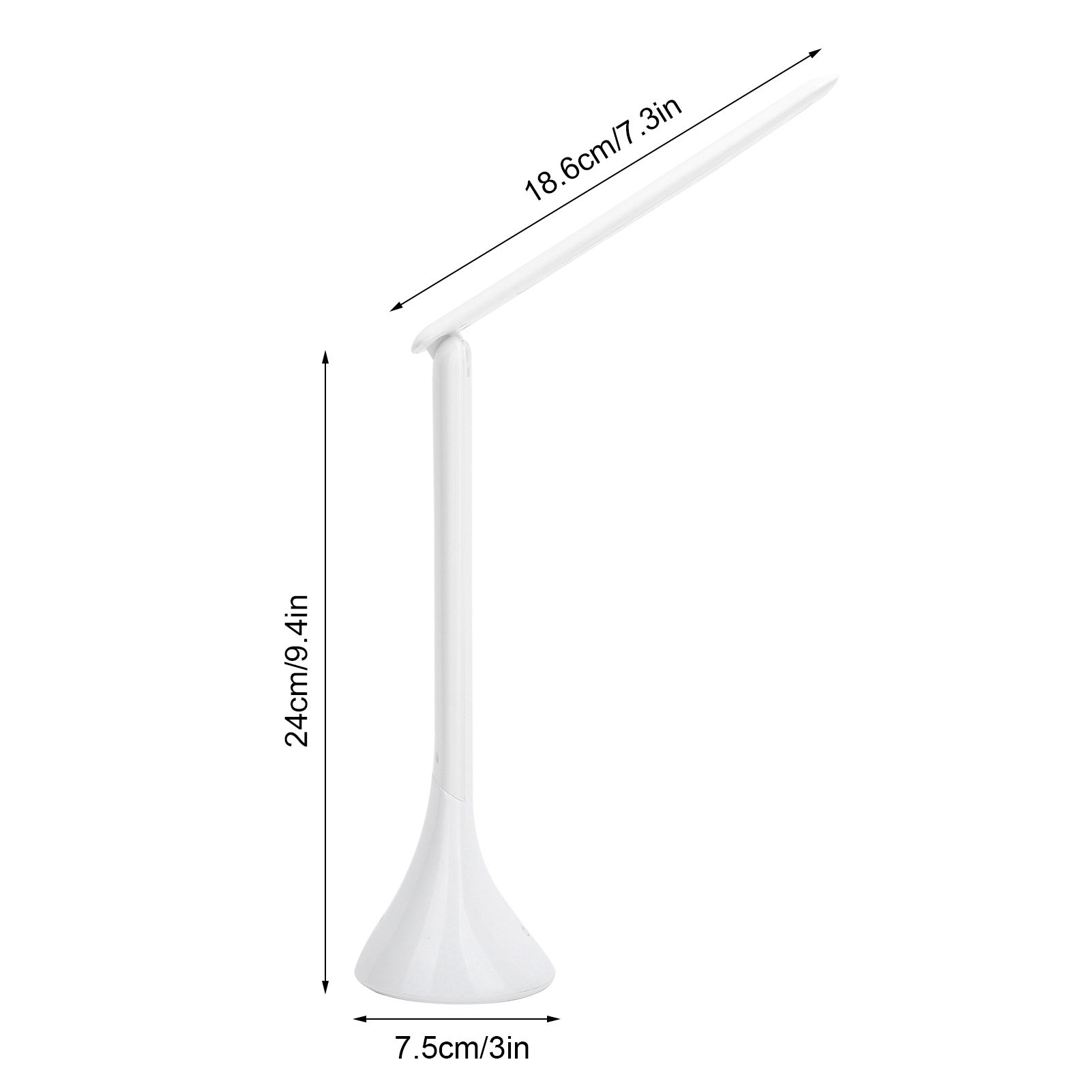 Portable LED Desk Lamp Cordless Battery Powered Reading Table Lamp Home Office view 15