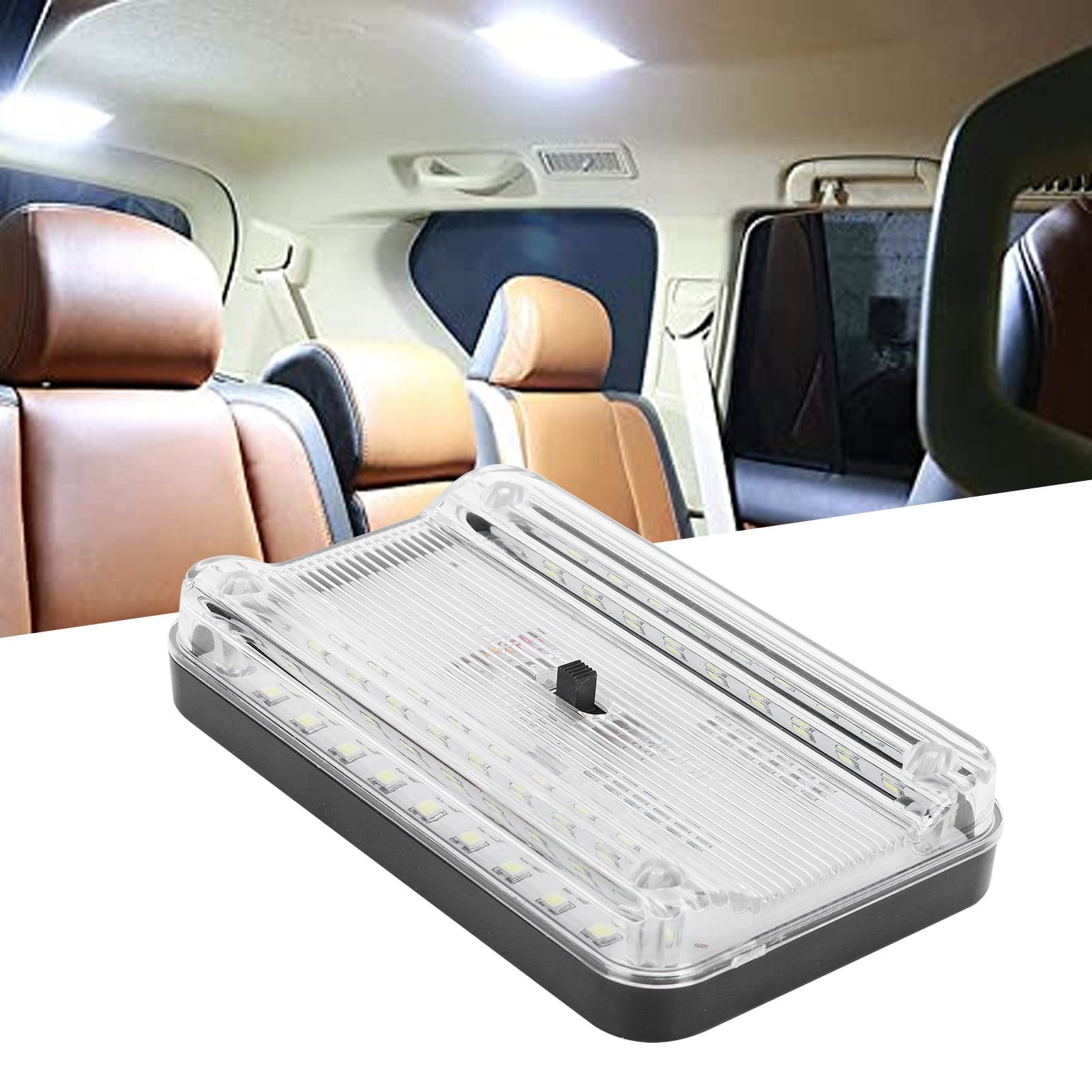 36LED Car Dome Light Auto Reading Lamp Interior Roof Ceiling Light Car view 9