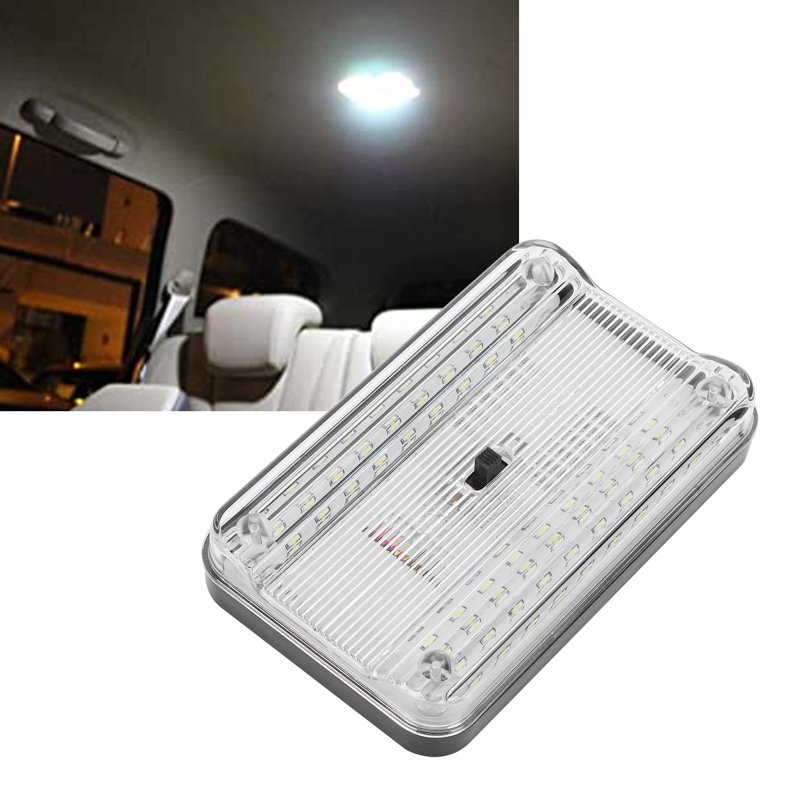 36LED Car Dome Light Auto Reading Lamp Interior Roof Ceiling Light Car view 10