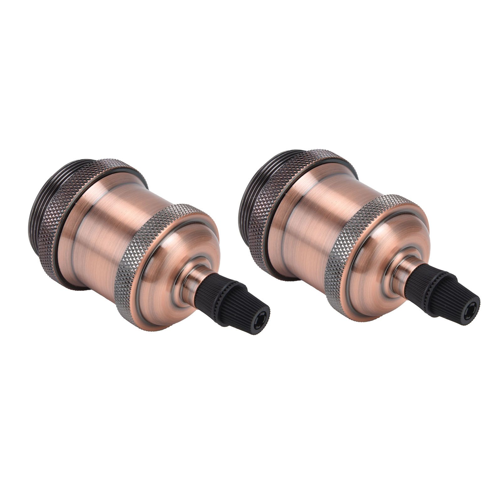 2PCS Vintage Lamp Socket Retro Aluminum Lamp Holder DIY Accessories for E26/27 view 5